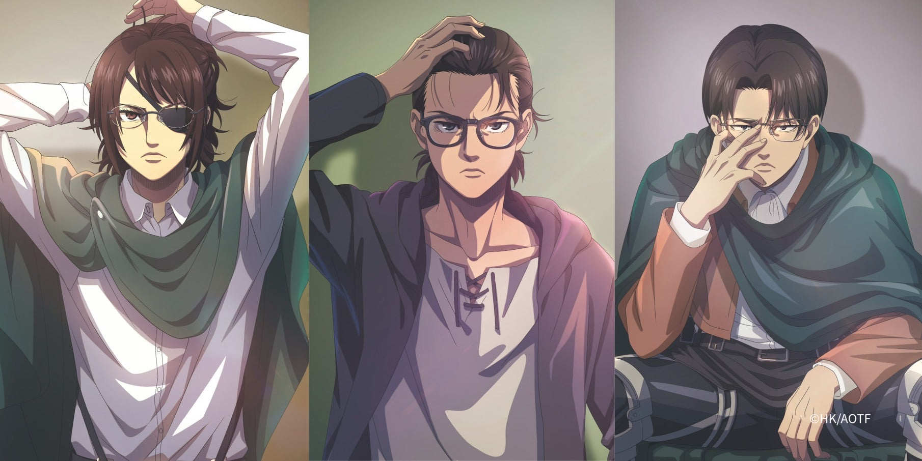 TVアニメ『進撃の巨人』とRe:Seeのコラボレーションアイウェア再販の