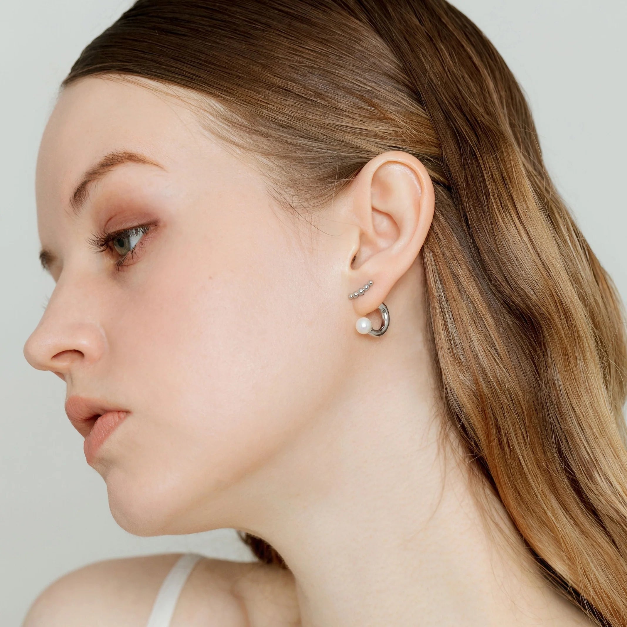 bubble-er-02 silver 【EP-036-SV】