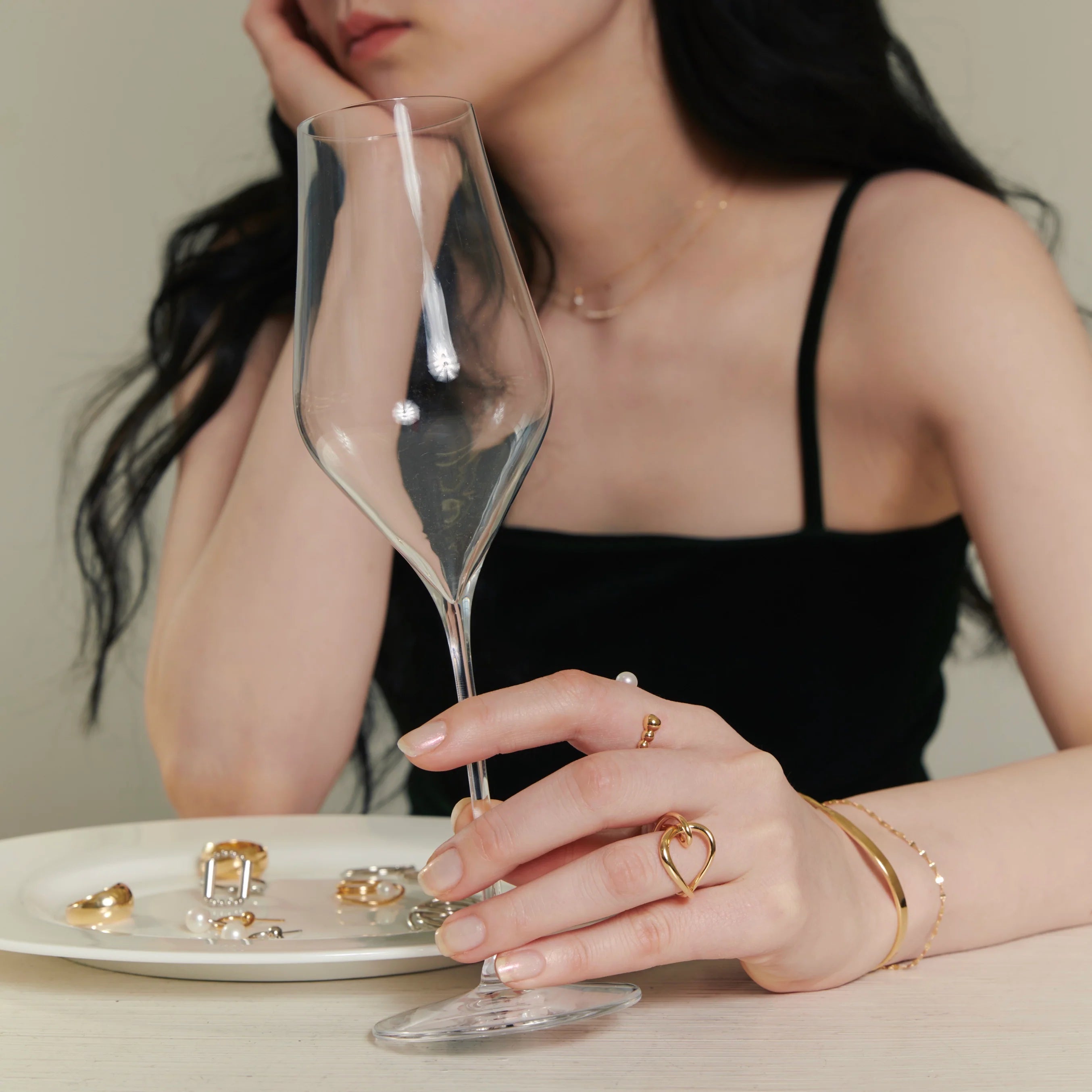 bubble-rg-01 gold【RING-034】