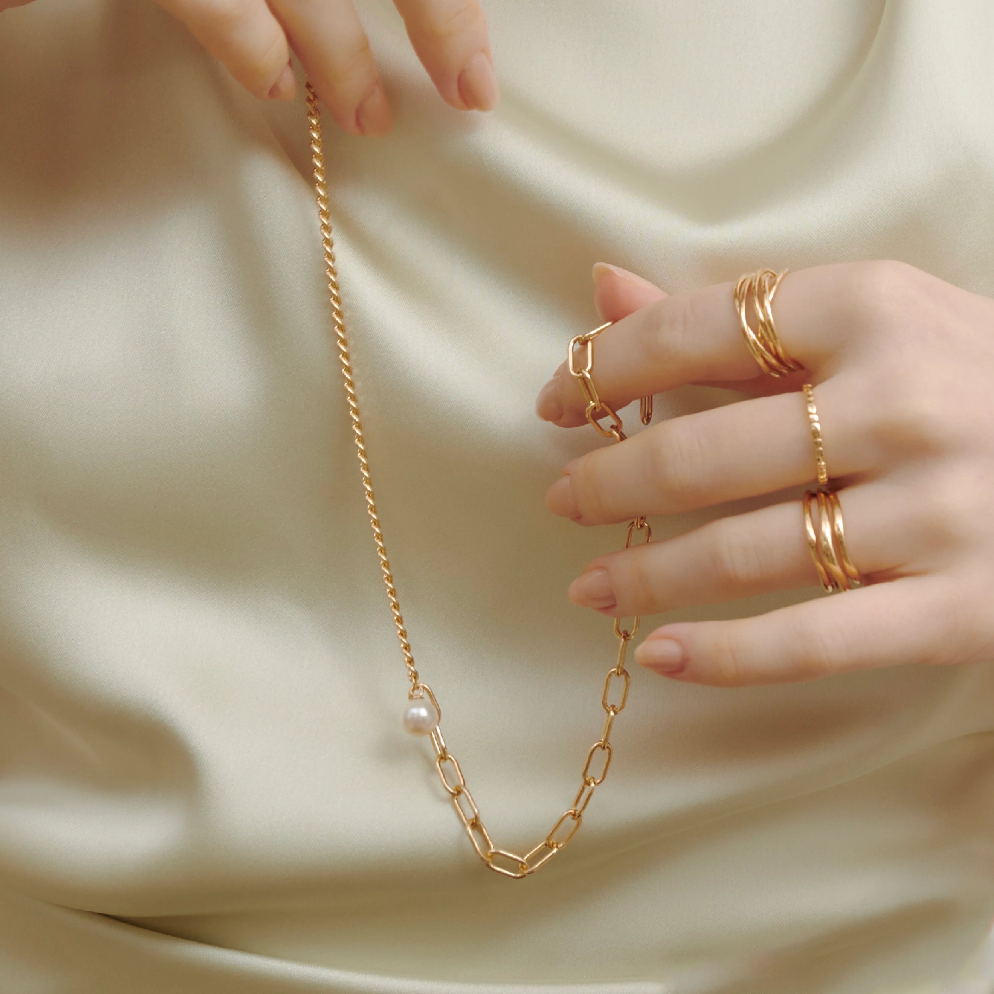 link-nc-1 gold【Neck-014】