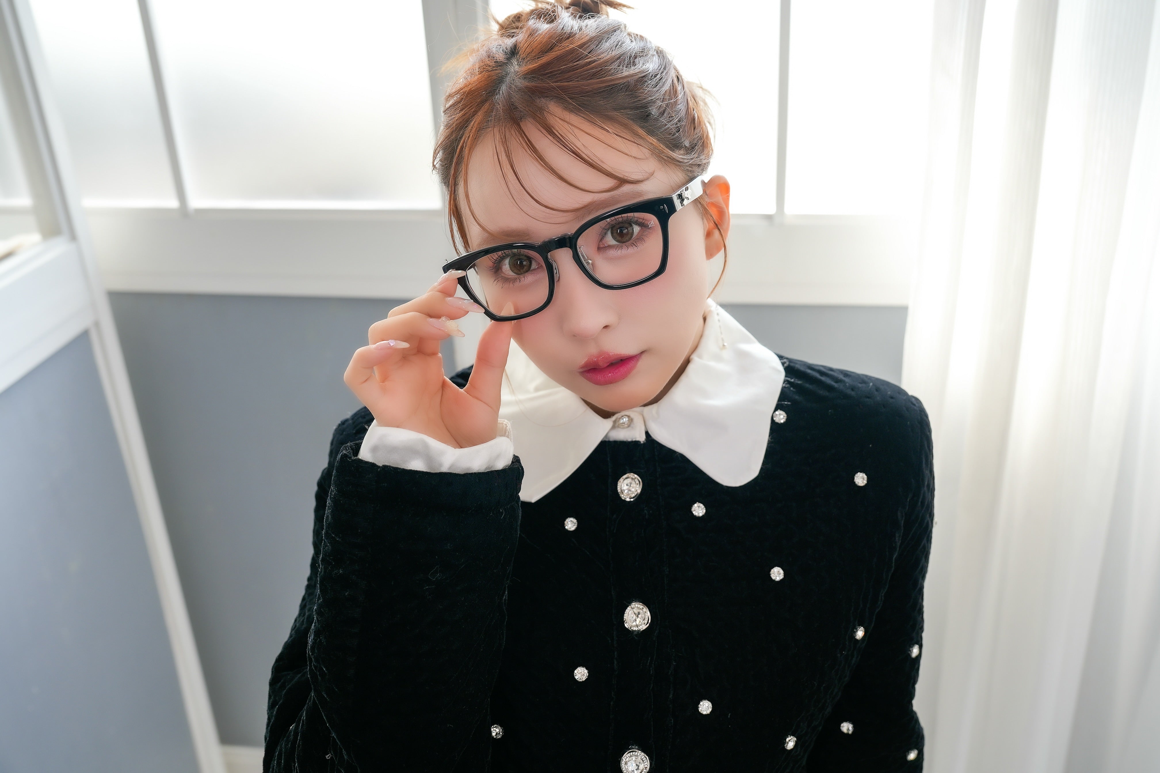 三上悠亜　リシー　伊達メガネ リシー resee メガネ 三上悠亜 - メルカリ