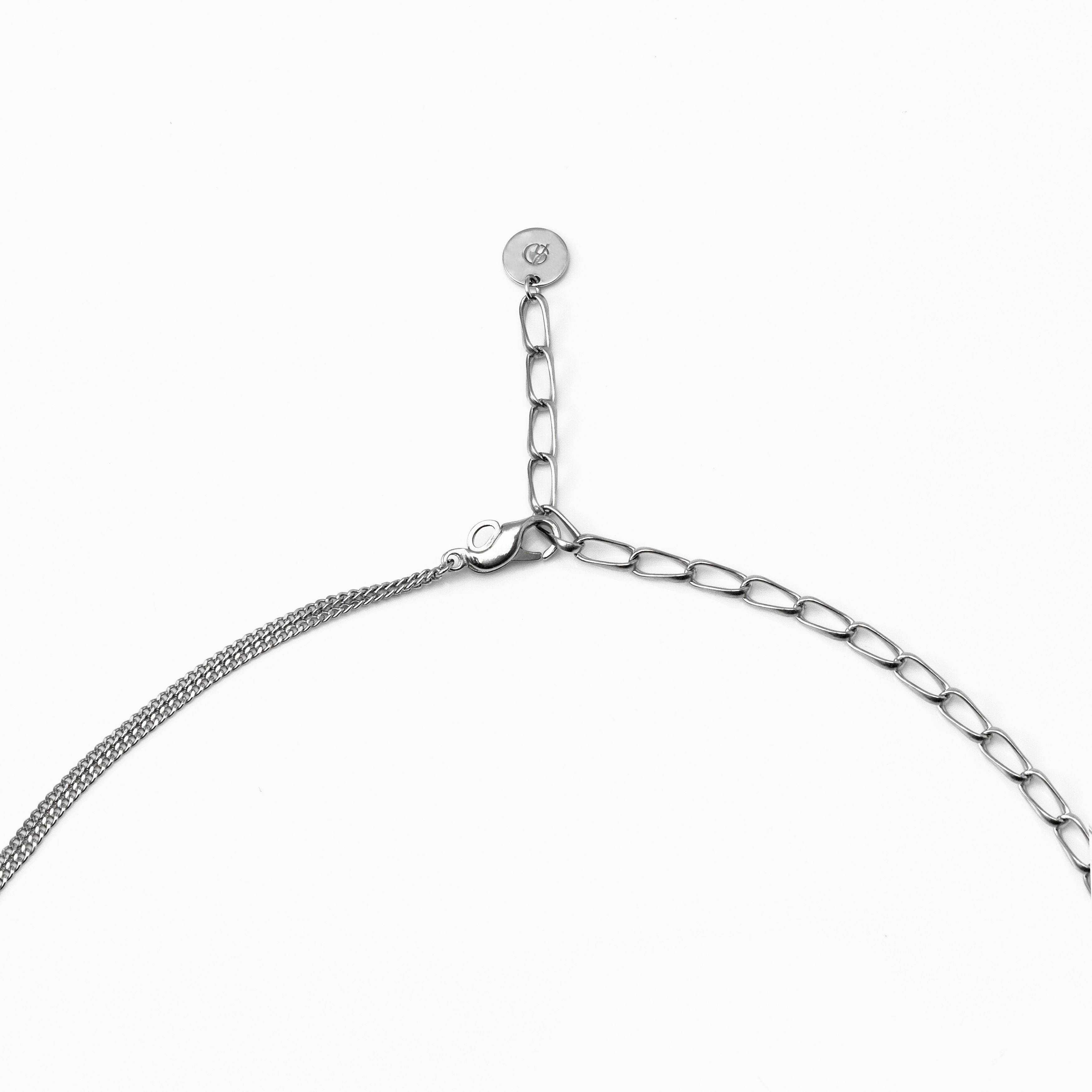 link-nc-2 silver【Neck-015】