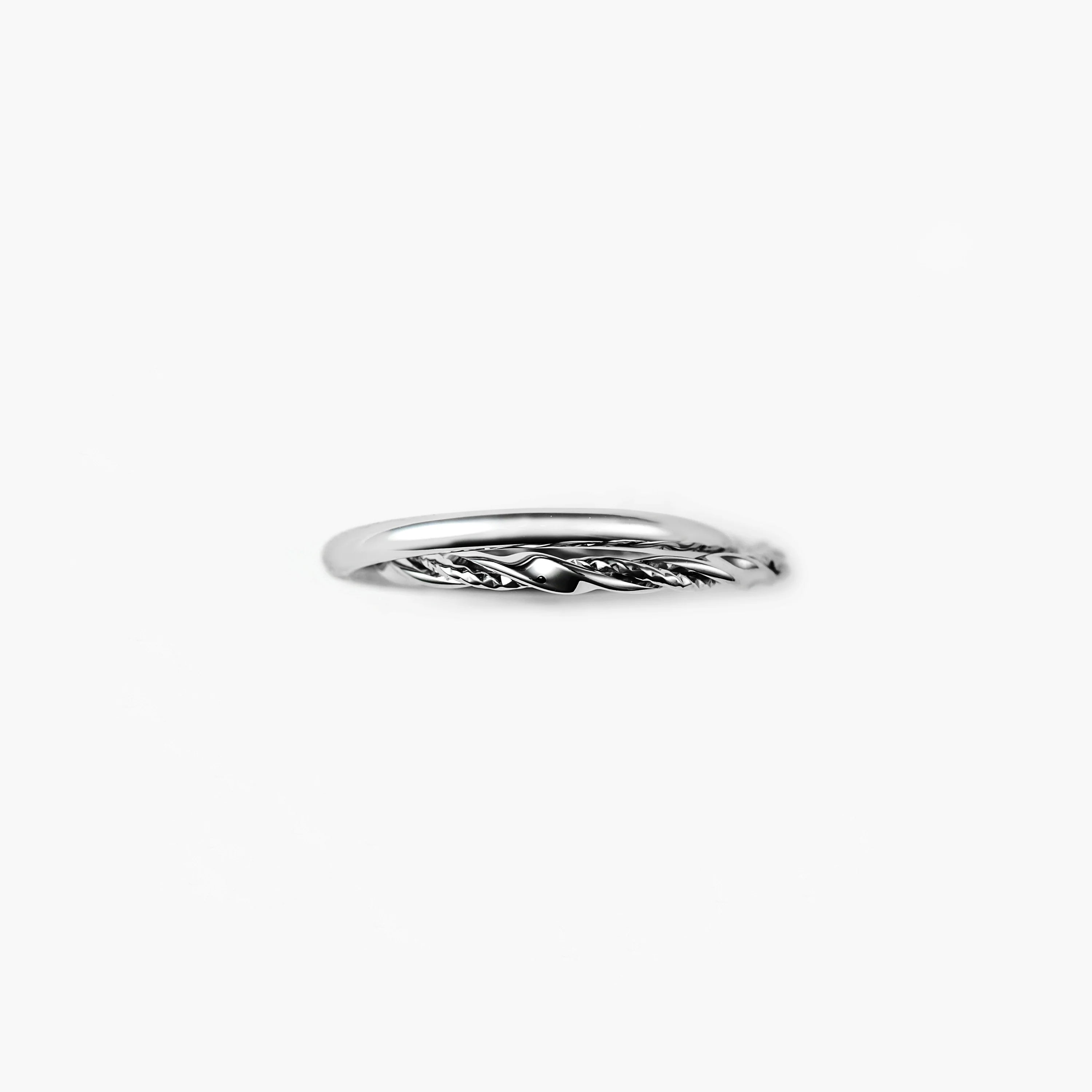 twist-rg-01 silver 【RING-036-SV】