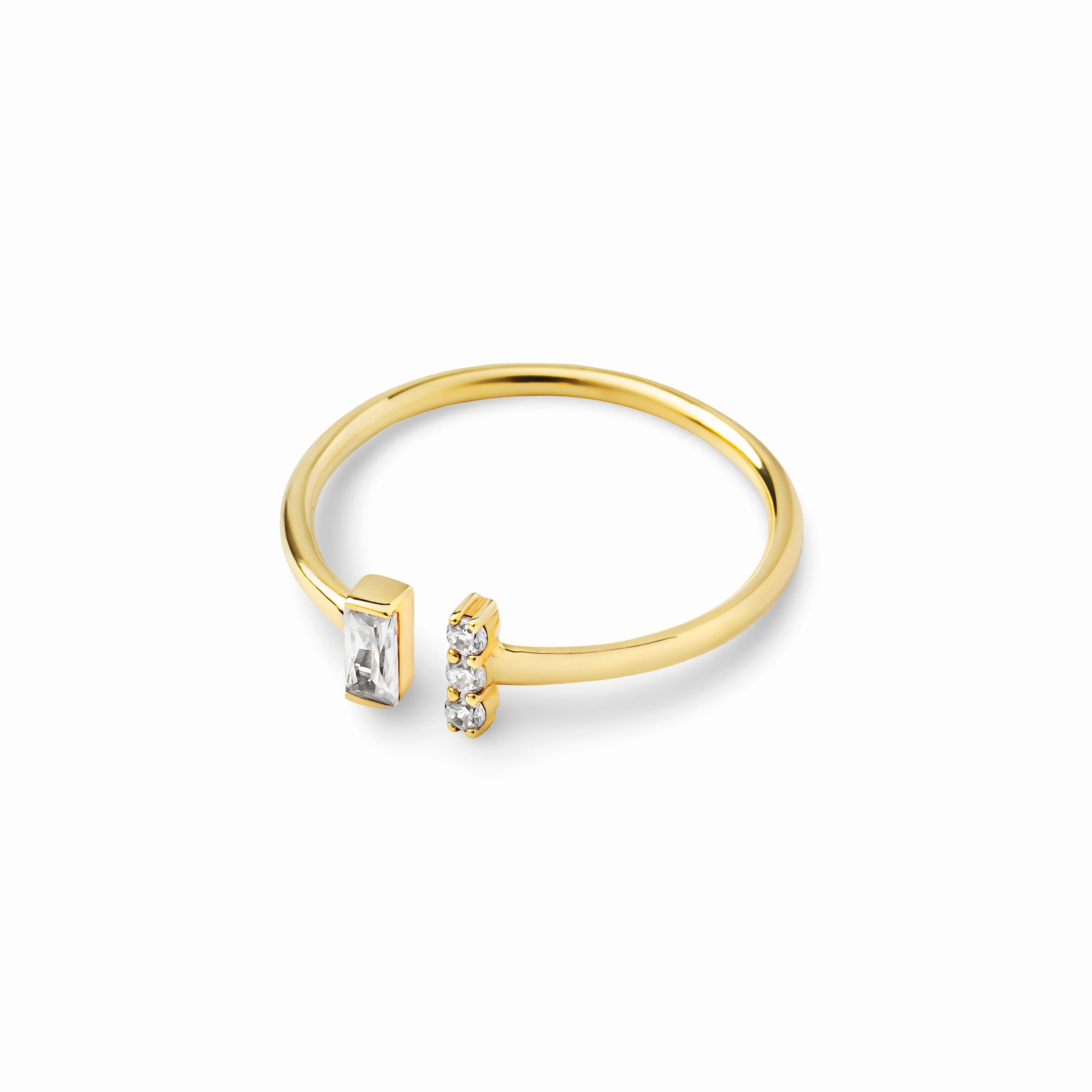 【bonbon】プチエイチリング gold【 RING-040-GD】