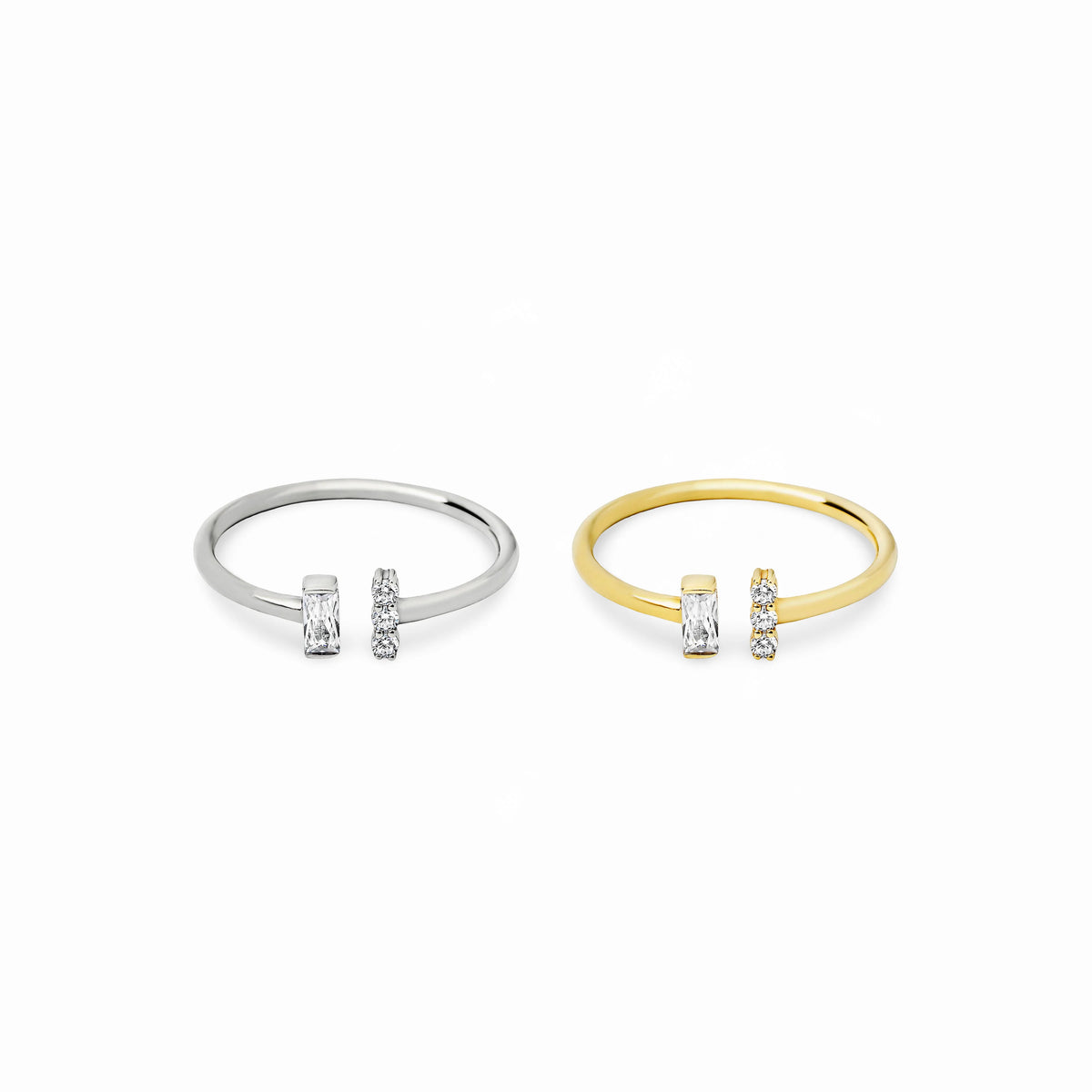 【bonbon】プチエイチリング gold【 RING-040-GD】