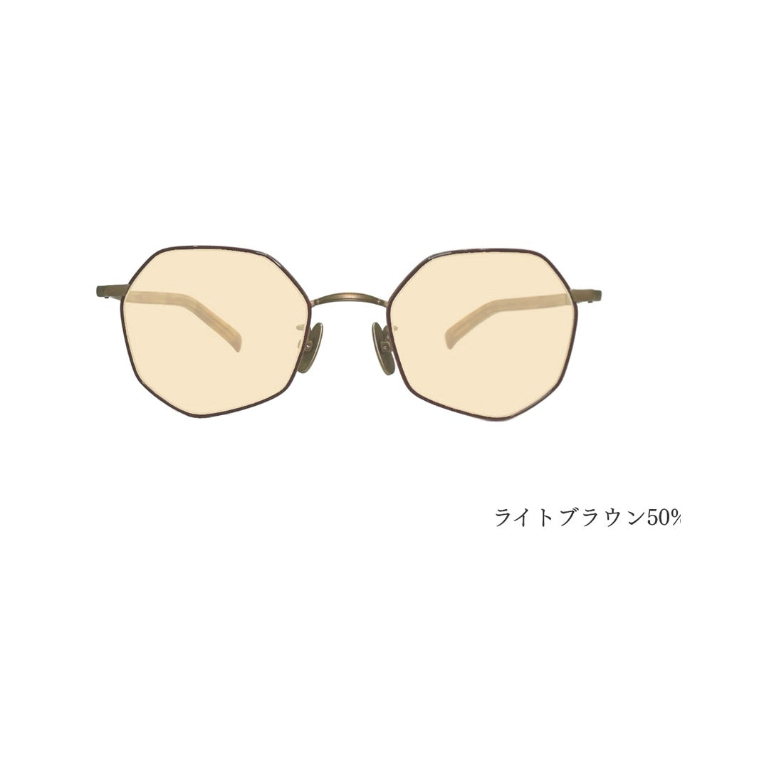 laxer/Mocha&Mattegold 50%カラーレンズ