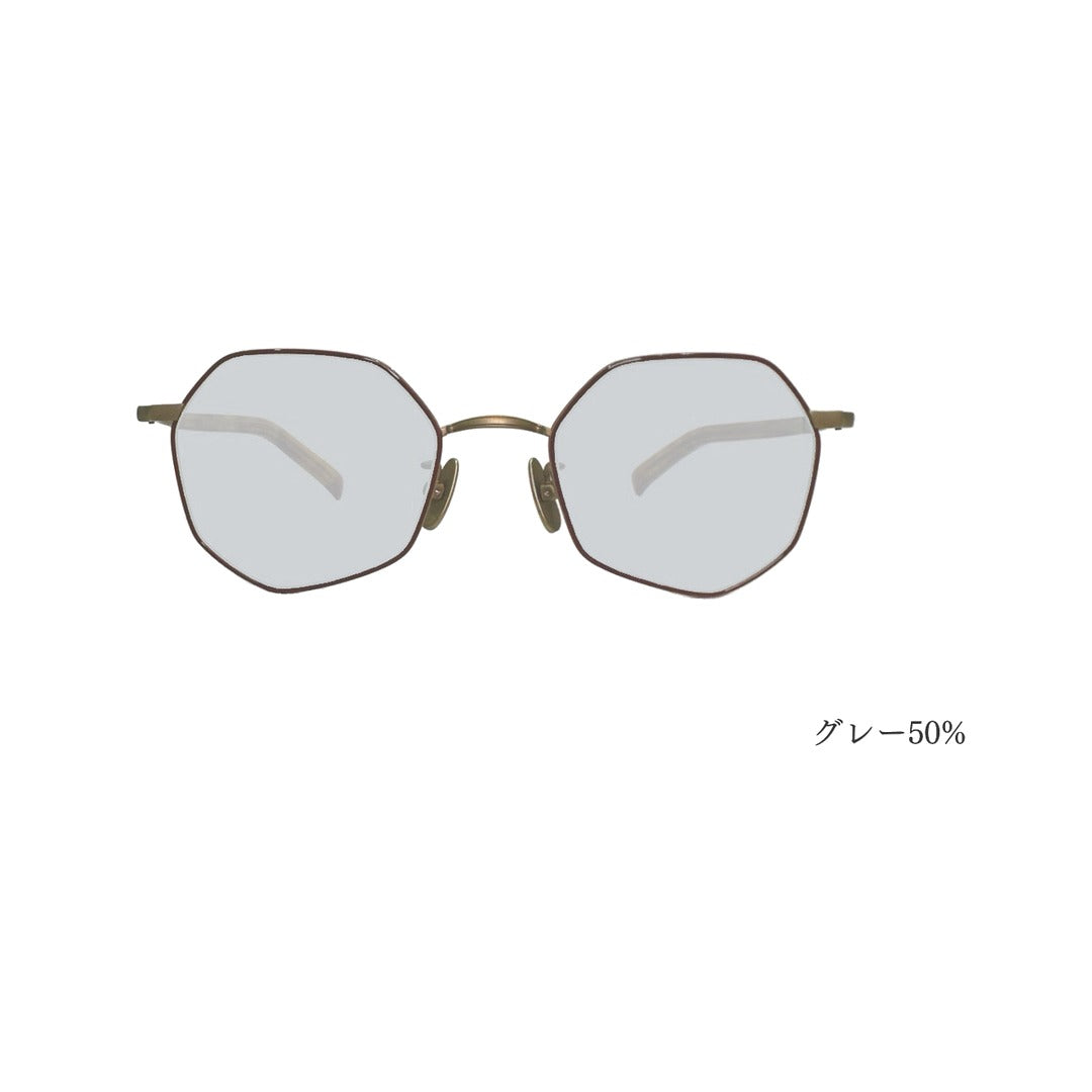 laxer/Mocha&Mattegold 50%カラーレンズ