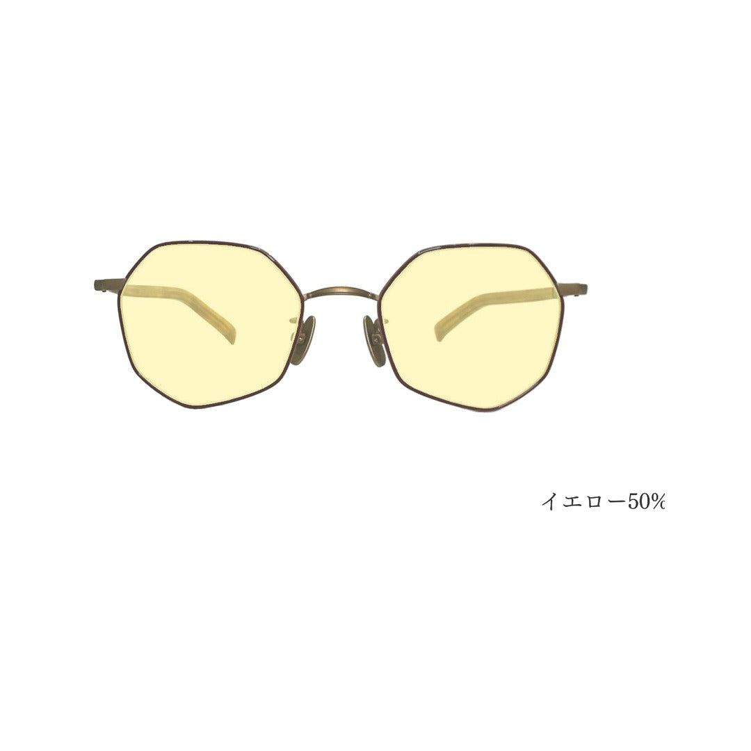 laxer/Mocha&Mattegold 50%カラーレンズ