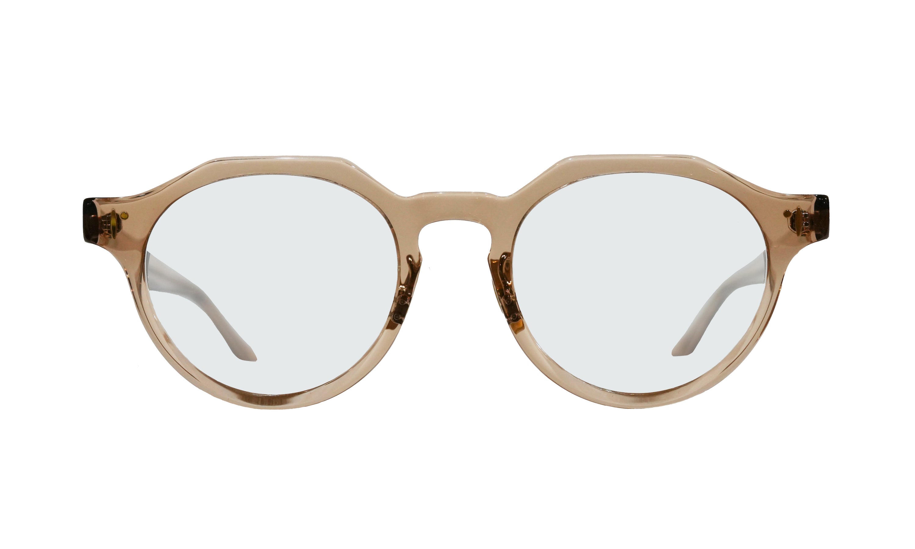 sort(ff)/clear brown ライトカラーレンズ