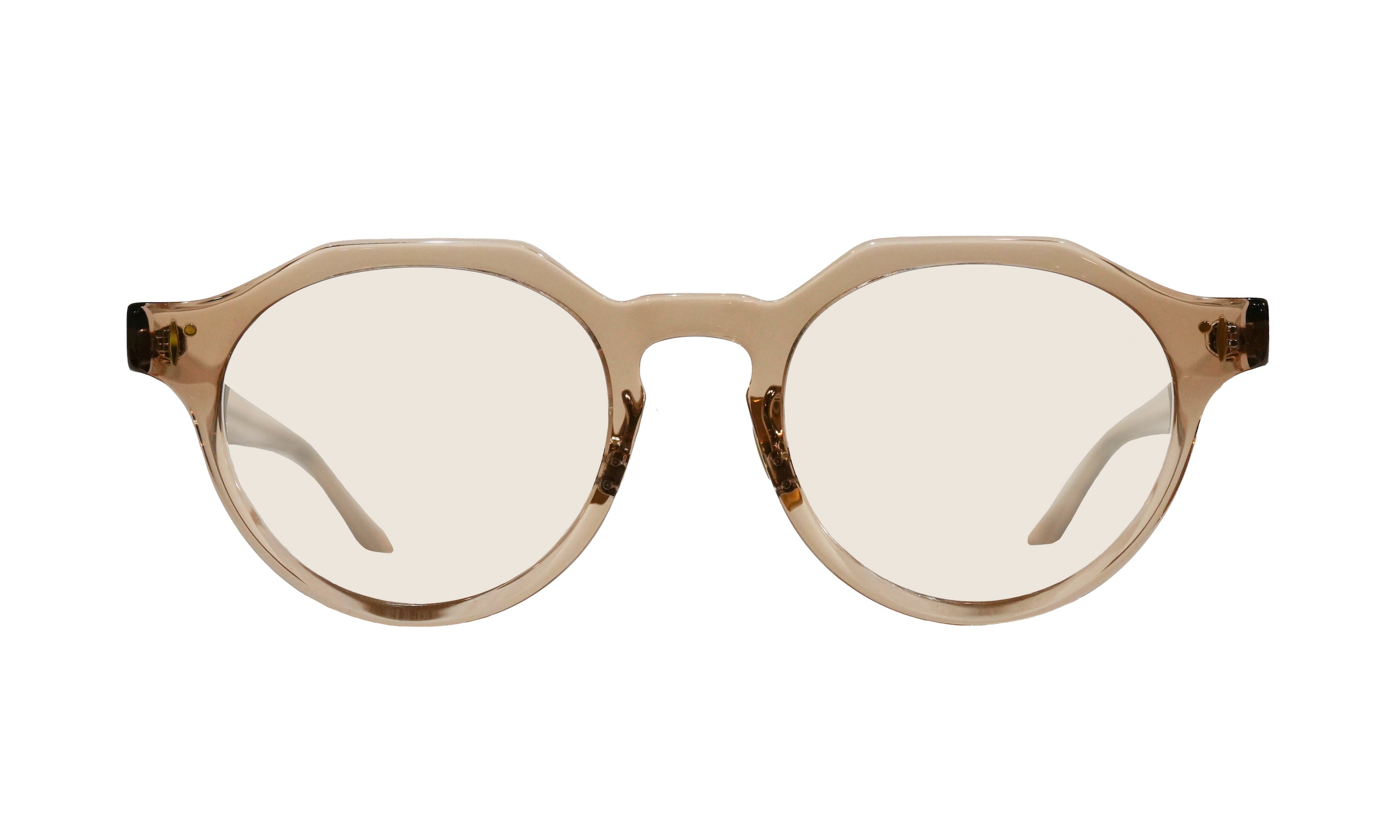 sort(ff)/clear brown ライトカラーレンズ