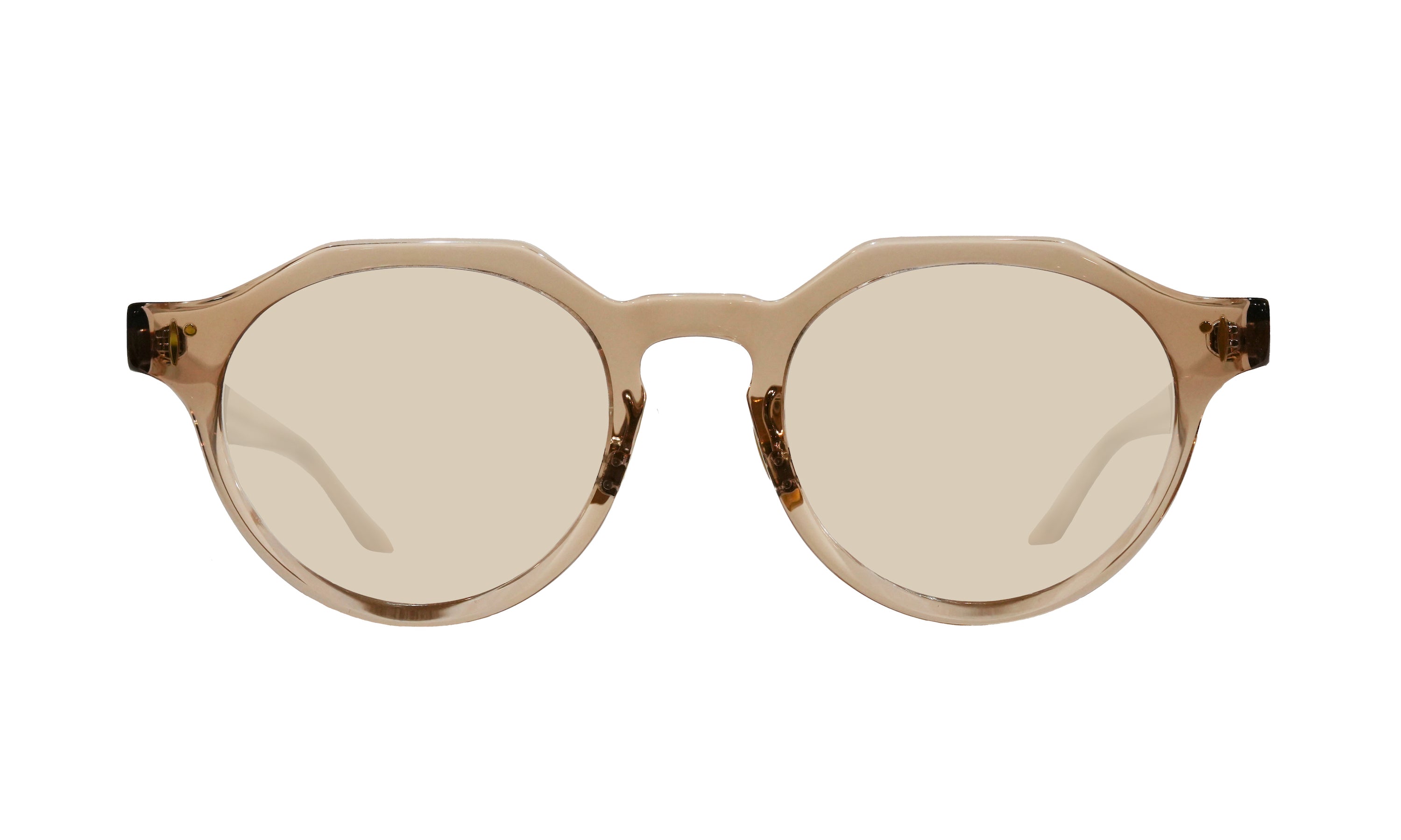 sort(ff)/clear brown 50%カラーレンズ