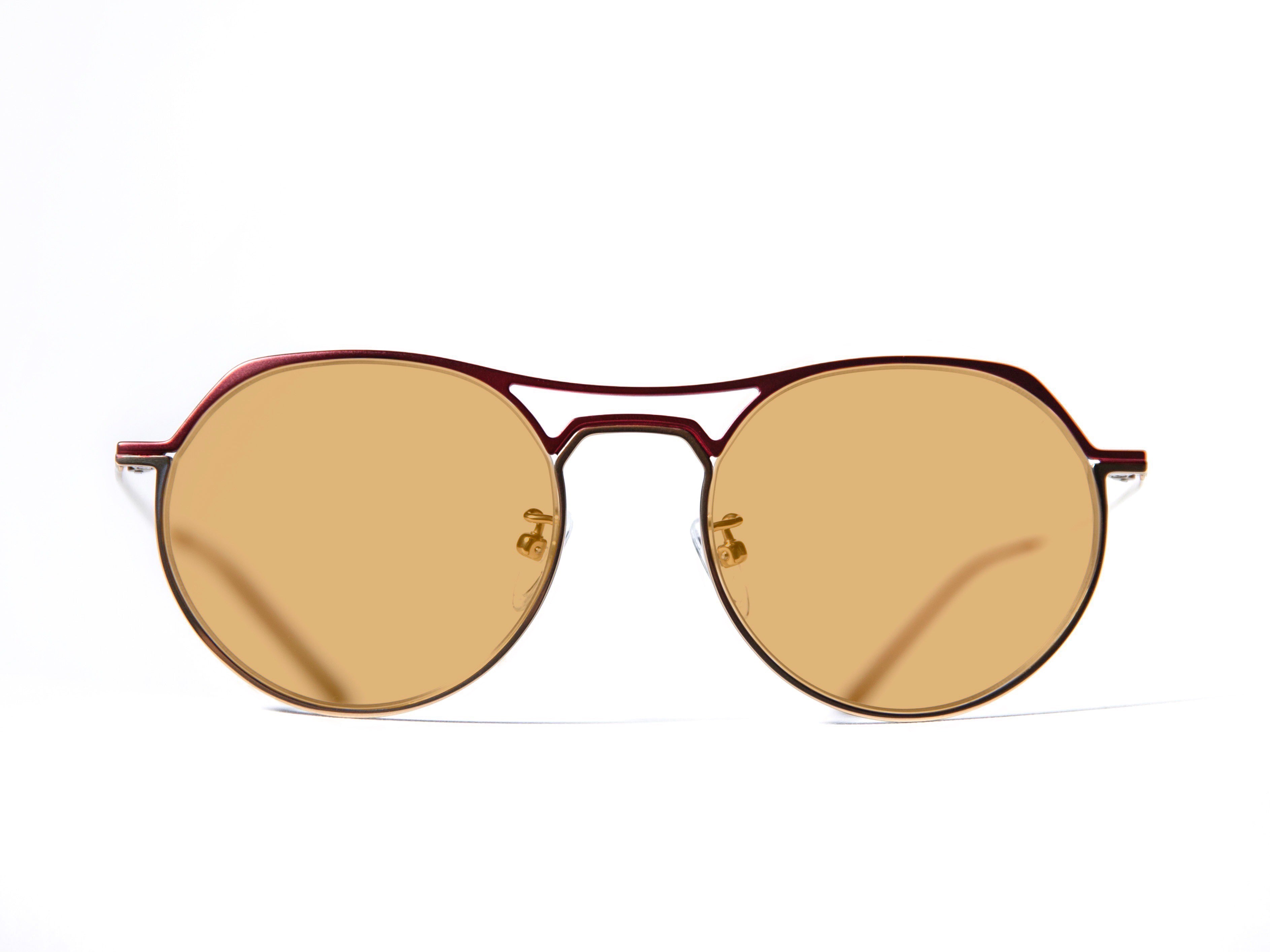 collect/red&gold 50%カラーレンズ