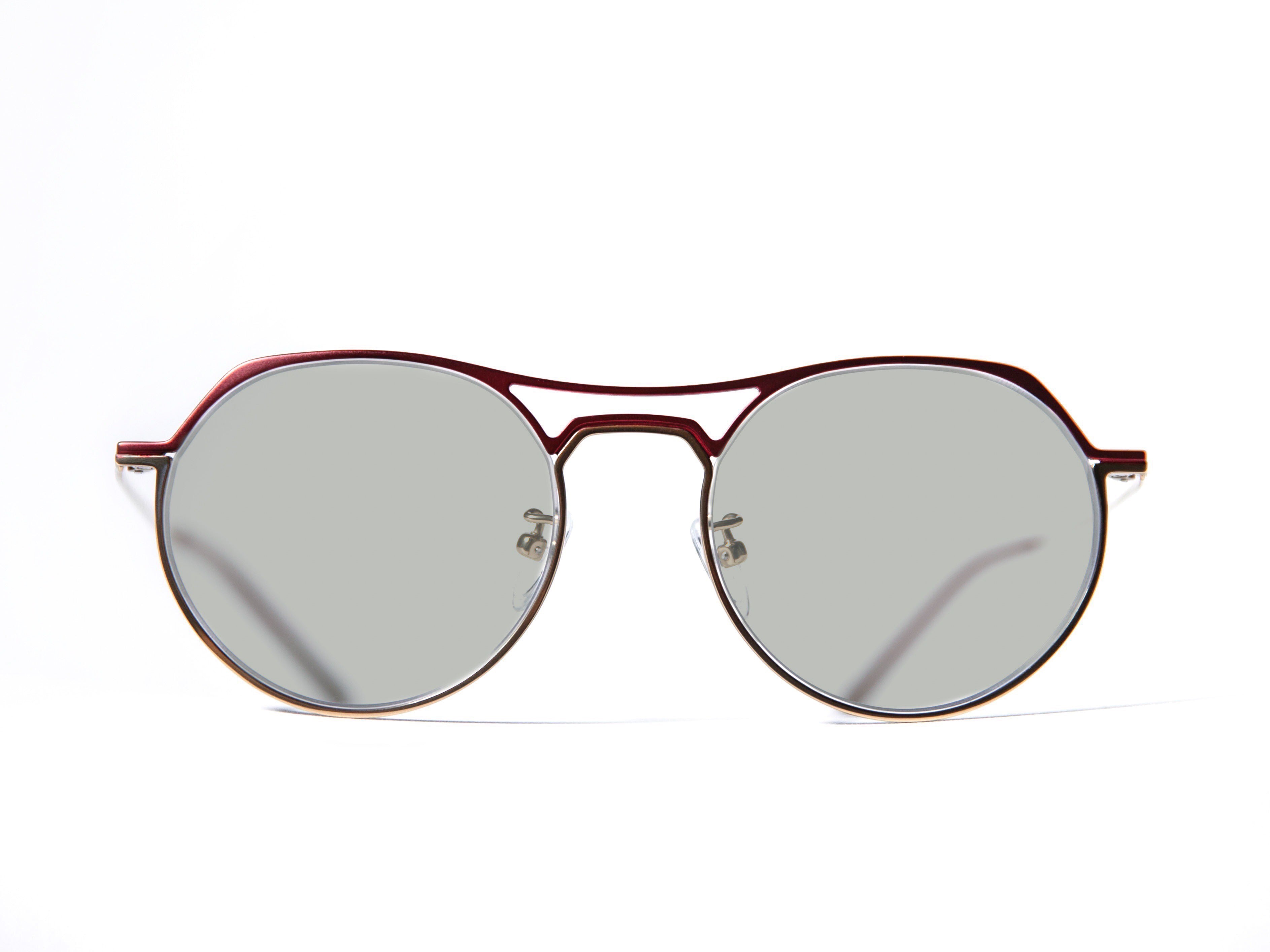 collect/red&gold 50%カラーレンズ