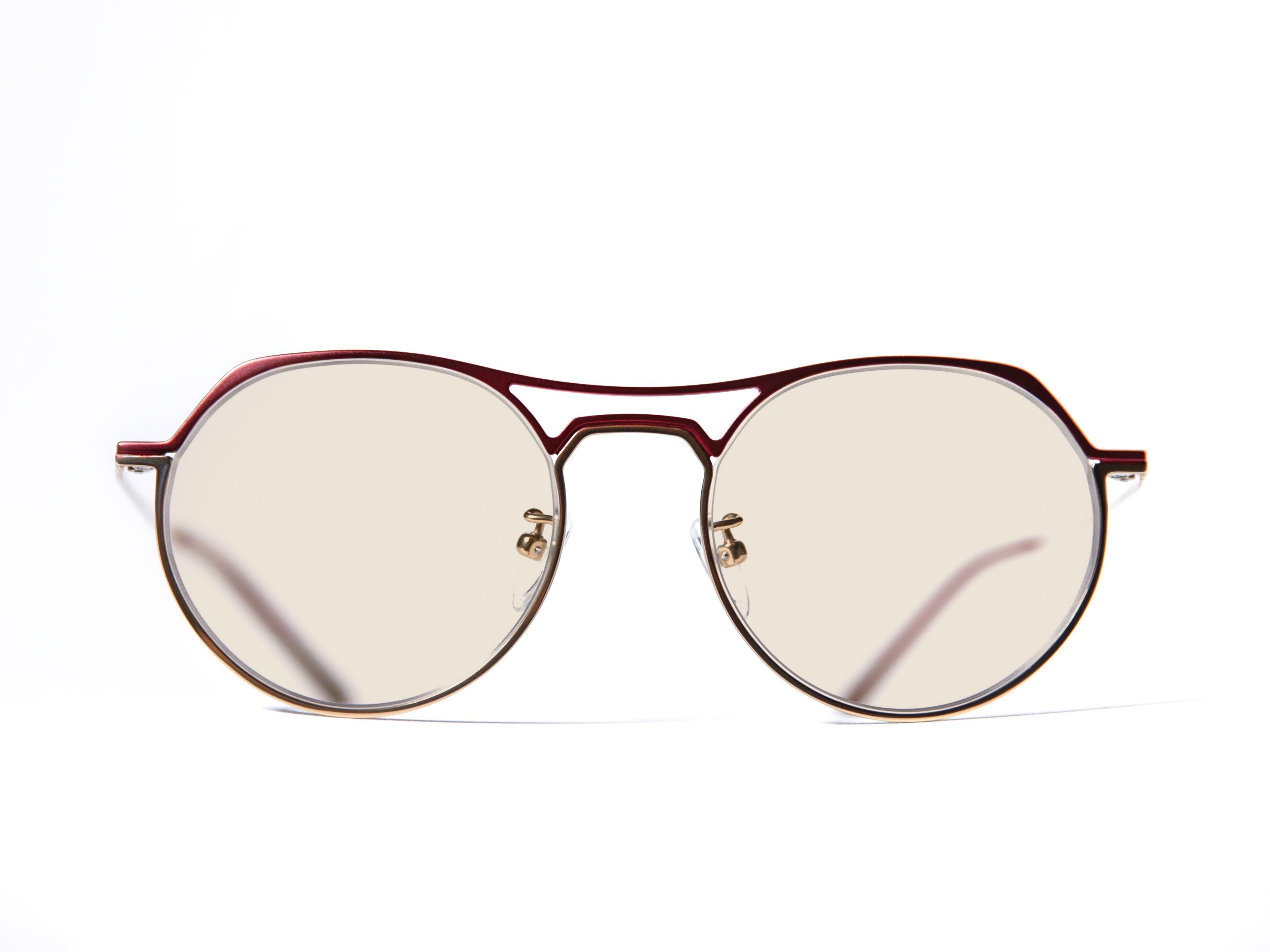 collect/red&gold ライトカラーレンズ