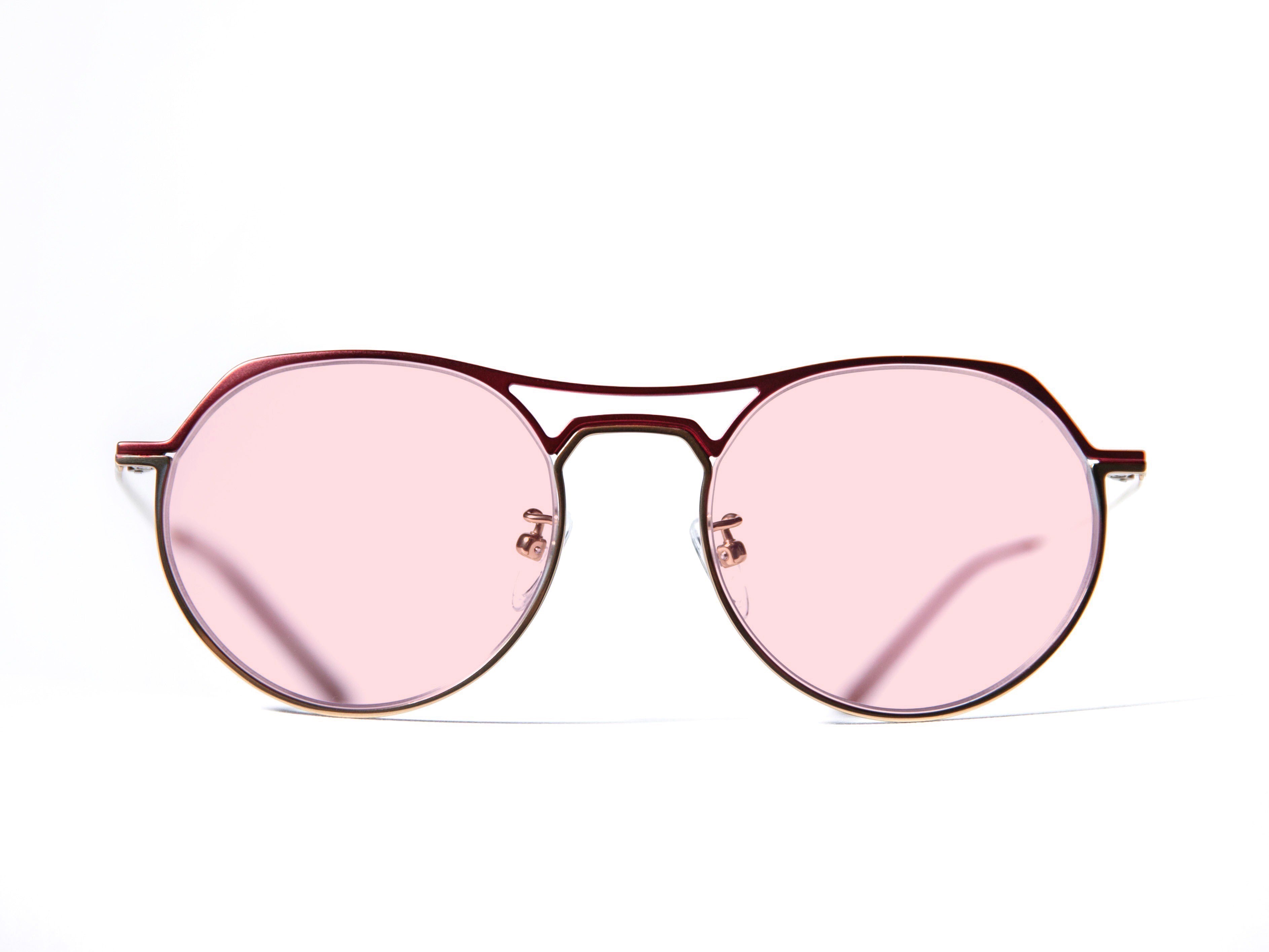 collect/red&gold ライトカラーレンズ