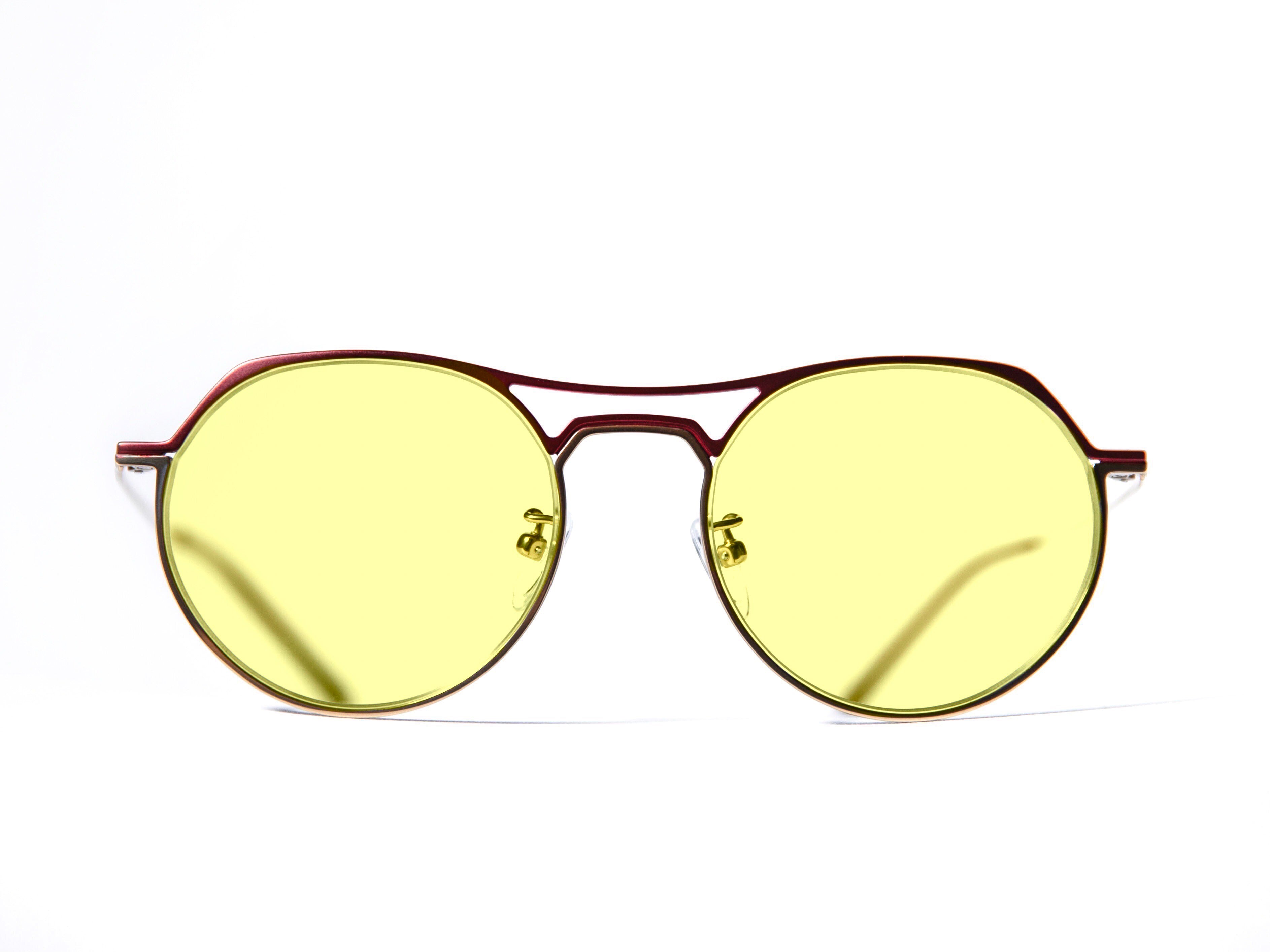 collect/red&gold ライトカラーレンズ