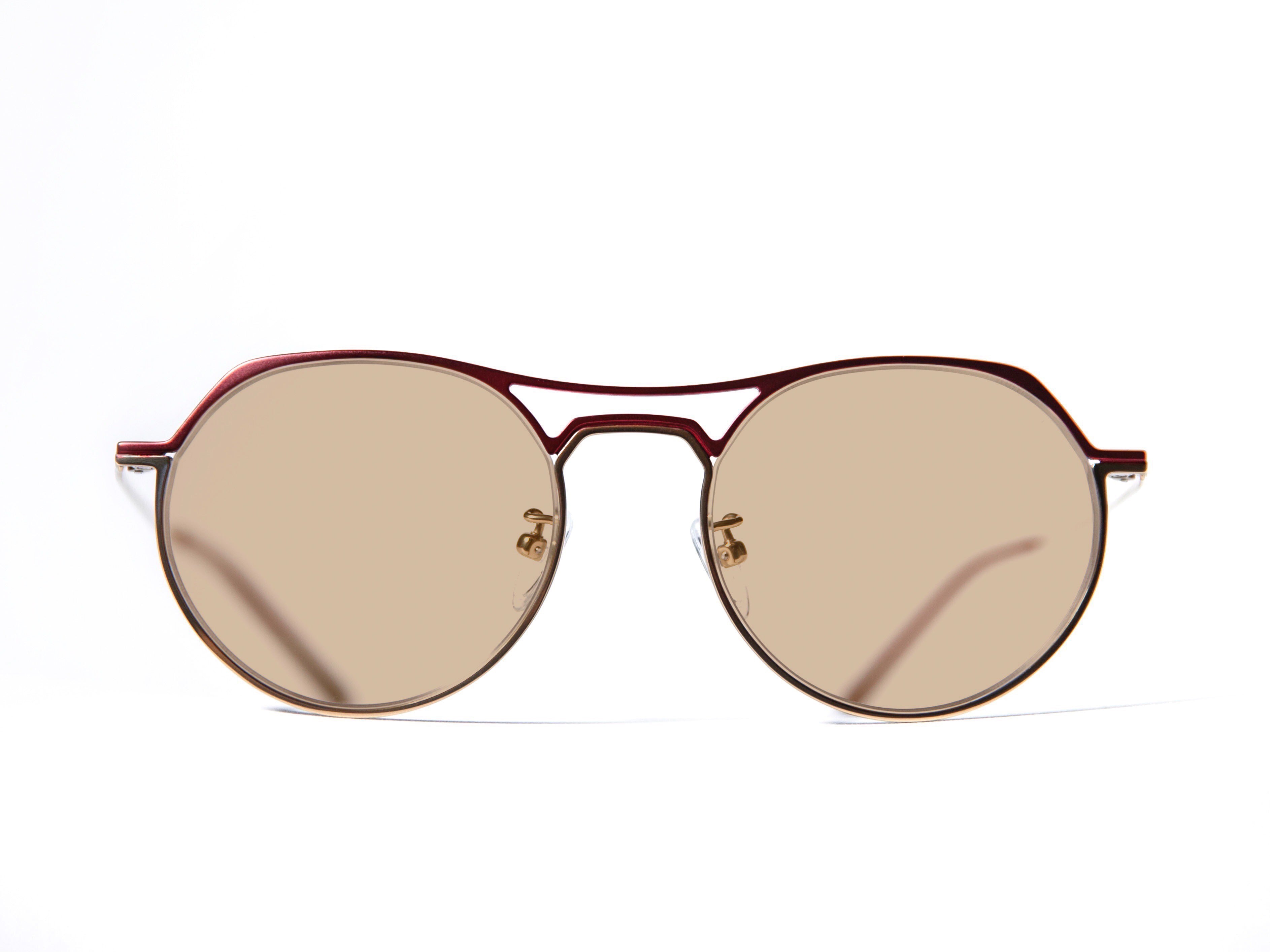 collect/red&gold 50%カラーレンズ