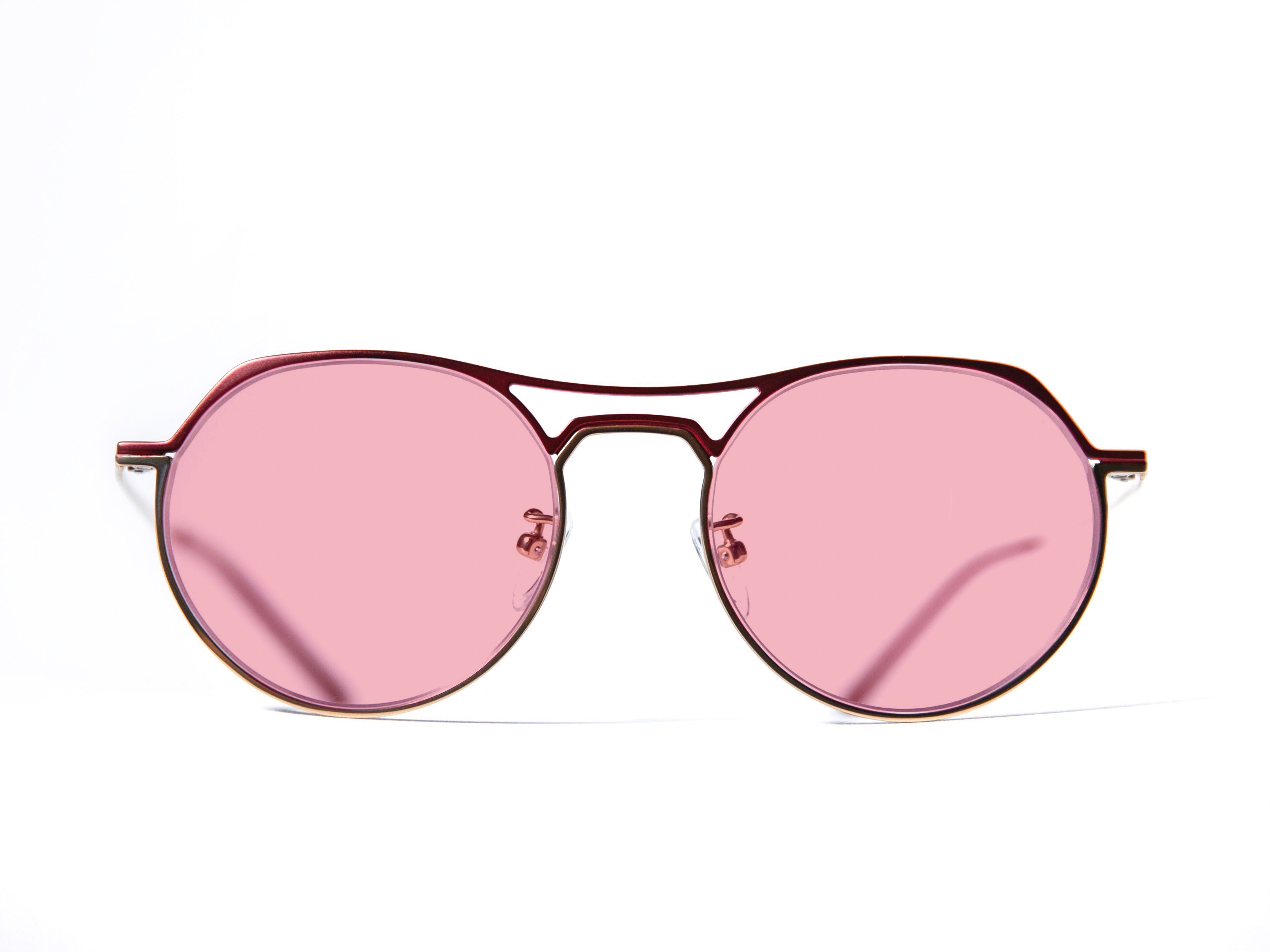 collect/red&gold 50%カラーレンズ