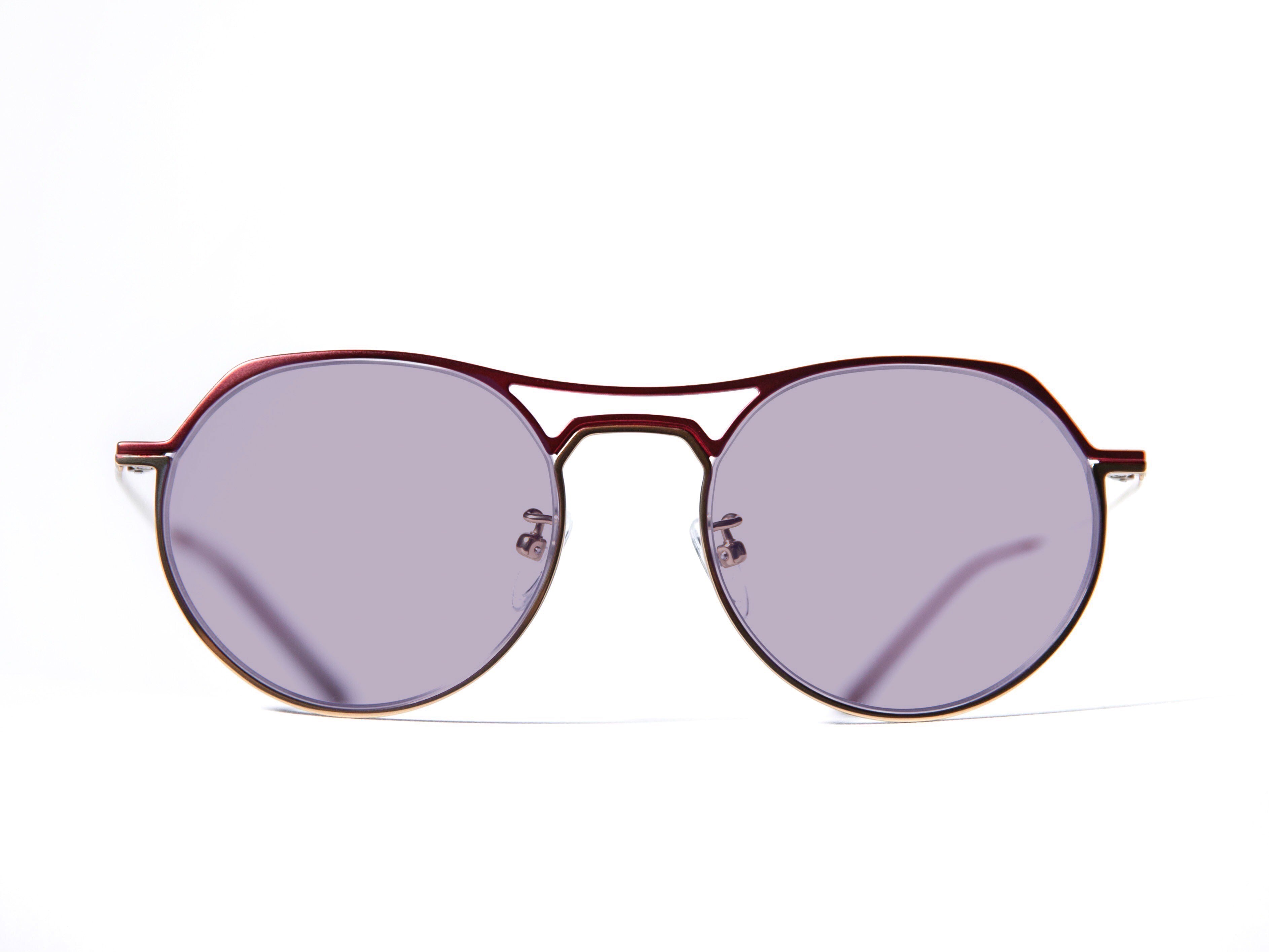 collect/red&gold 50%カラーレンズ