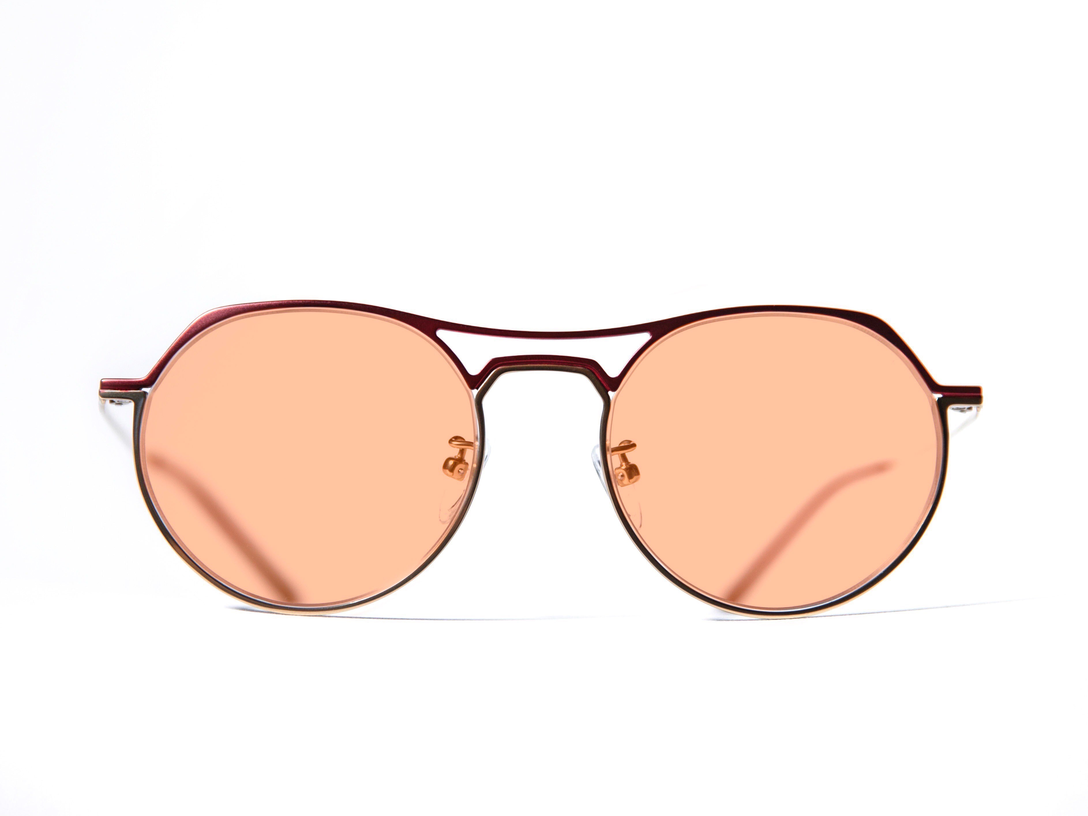 collect/red&gold 50%カラーレンズ