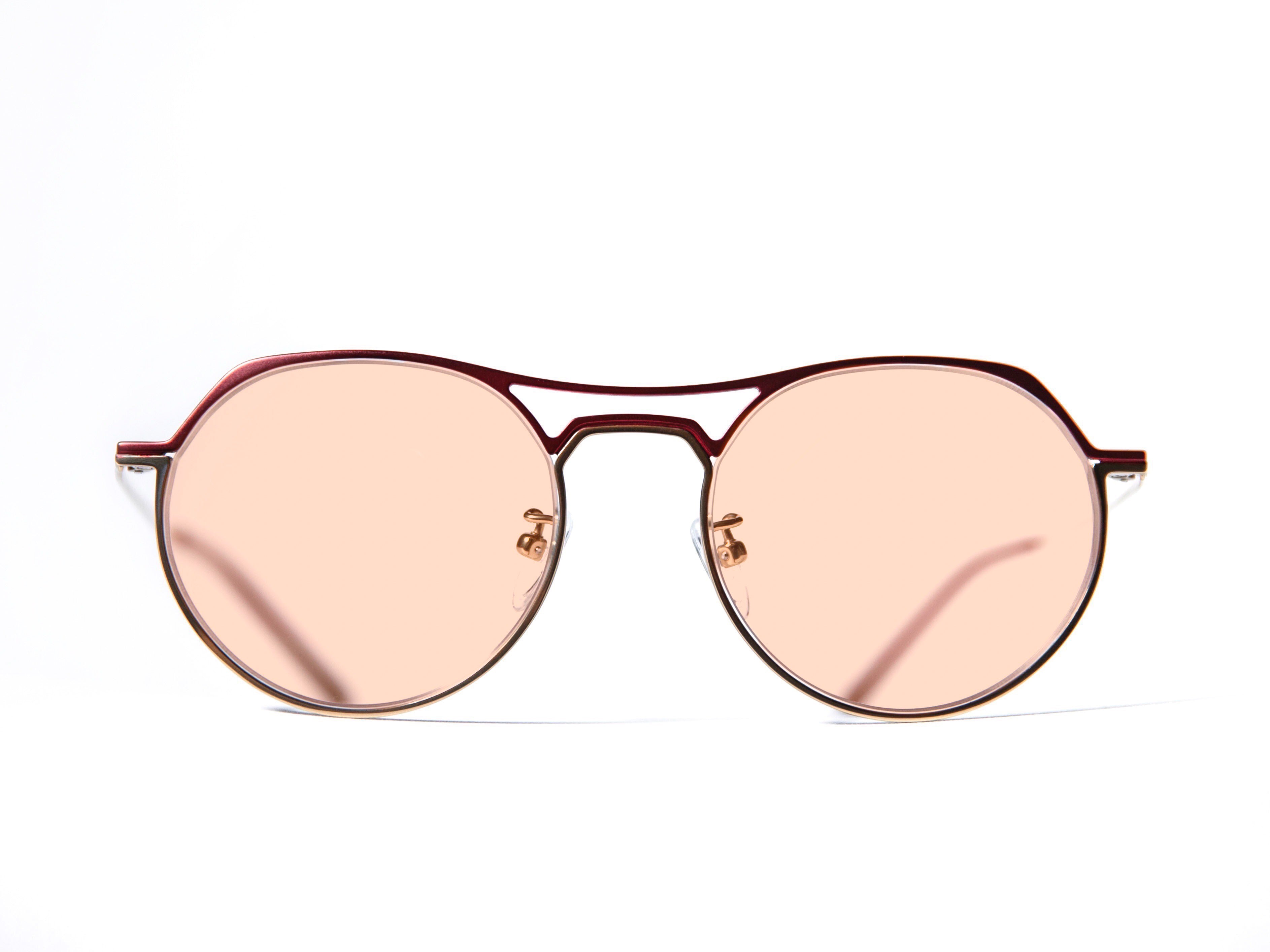 collect/red&gold ライトカラーレンズ