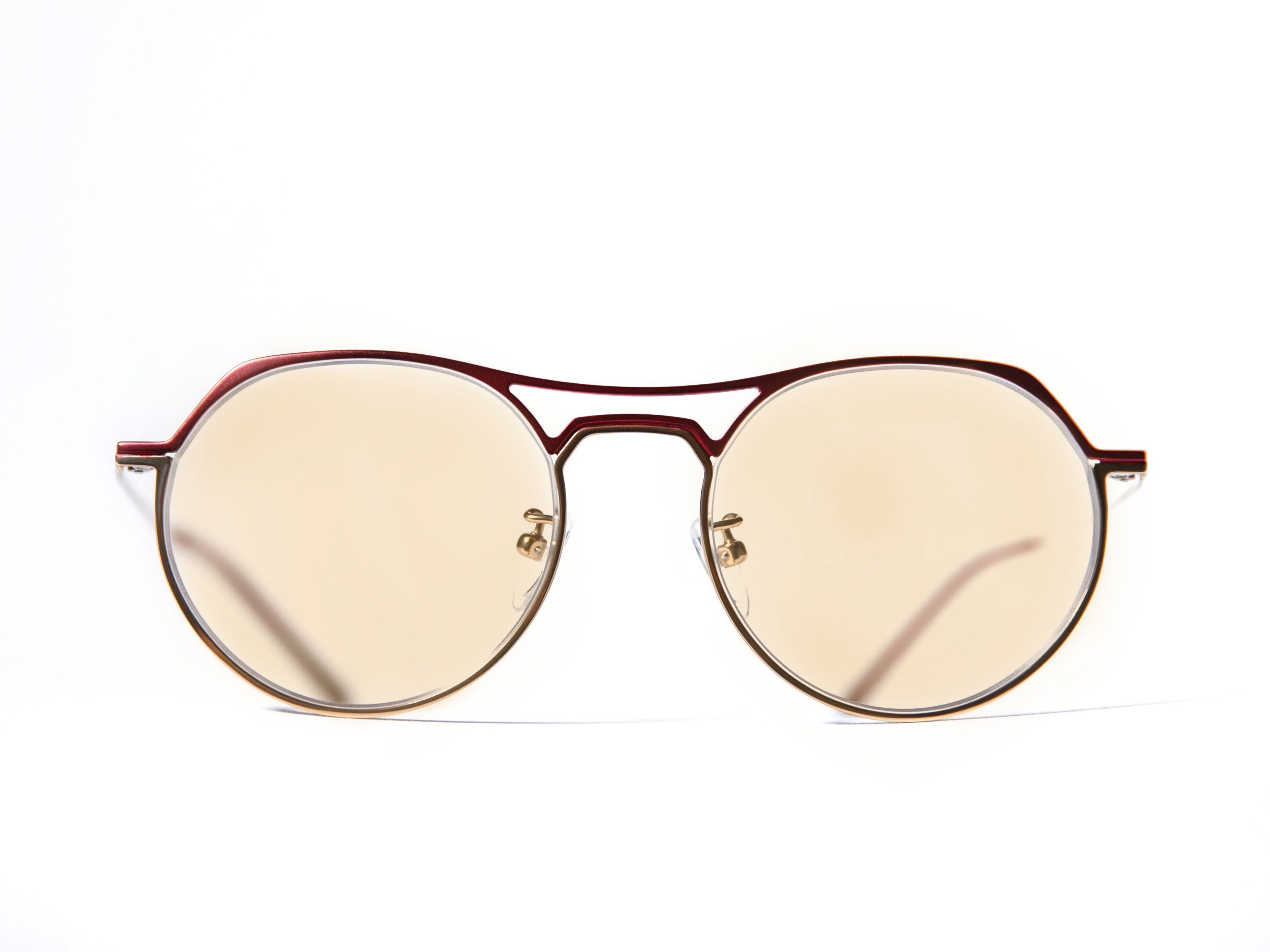 collect/red&gold ライトカラーレンズ