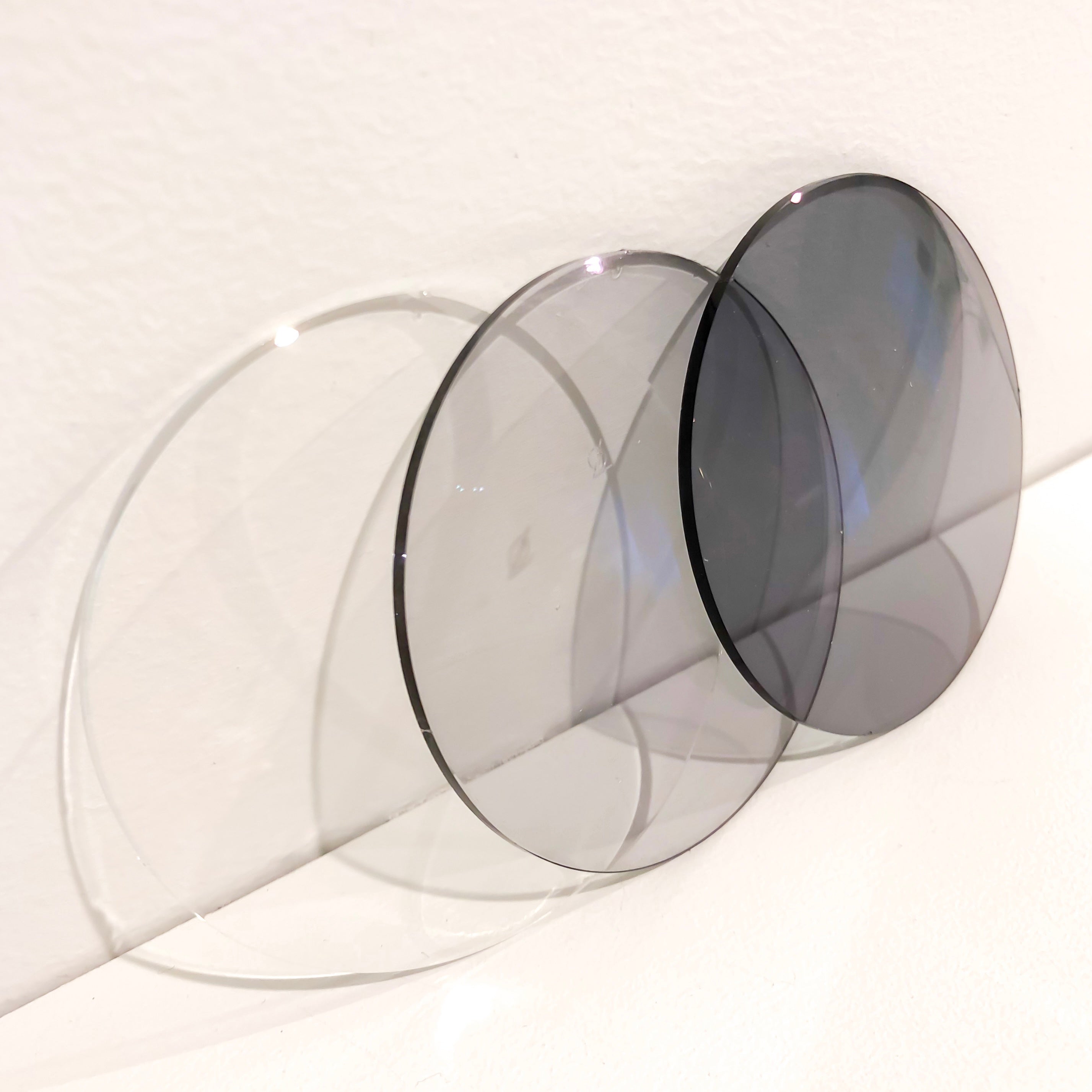 調光レンズ UV400タイプ/度なし(グレー)