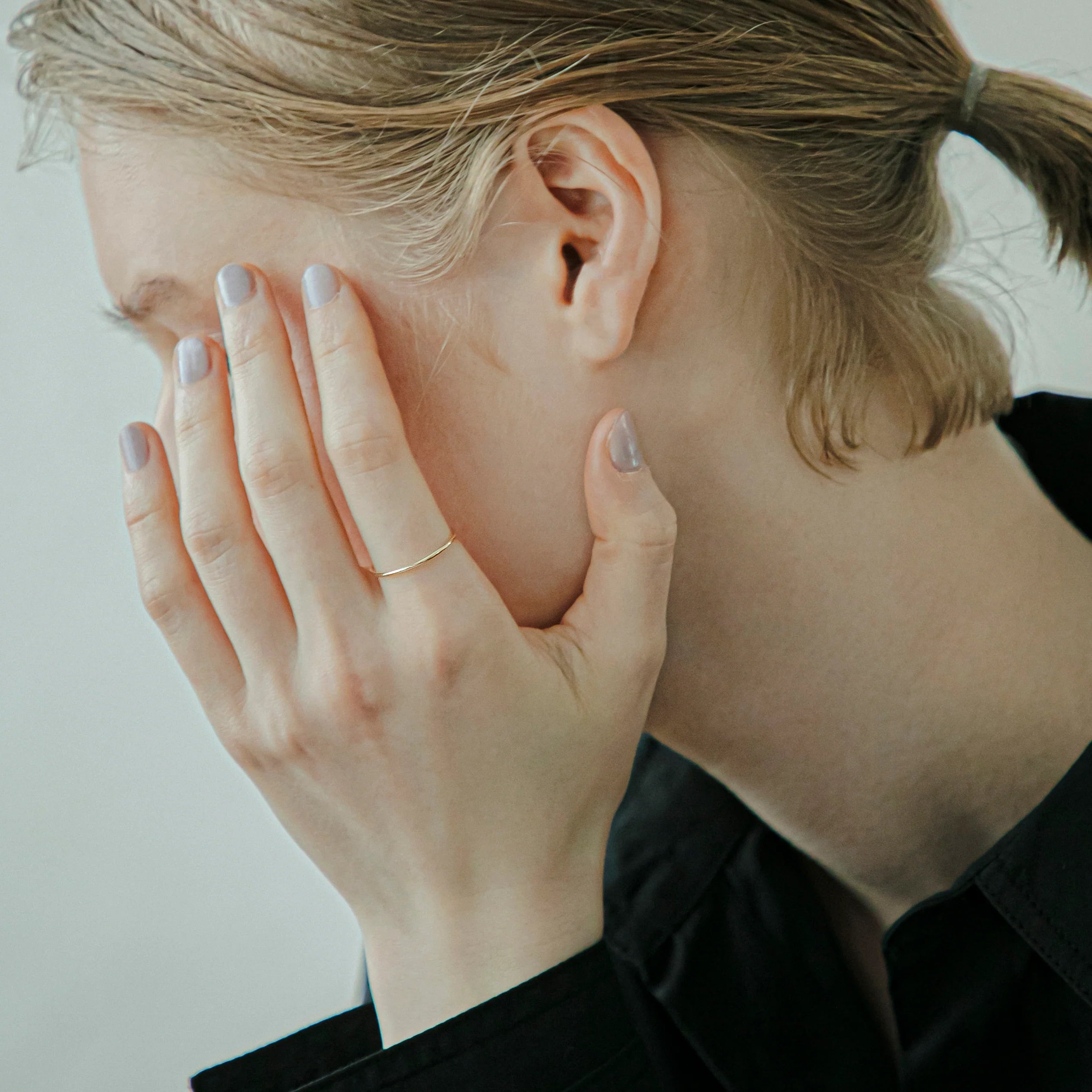 [K10]【true】ゴールドラインリング1.1㎜ / H-KR-02