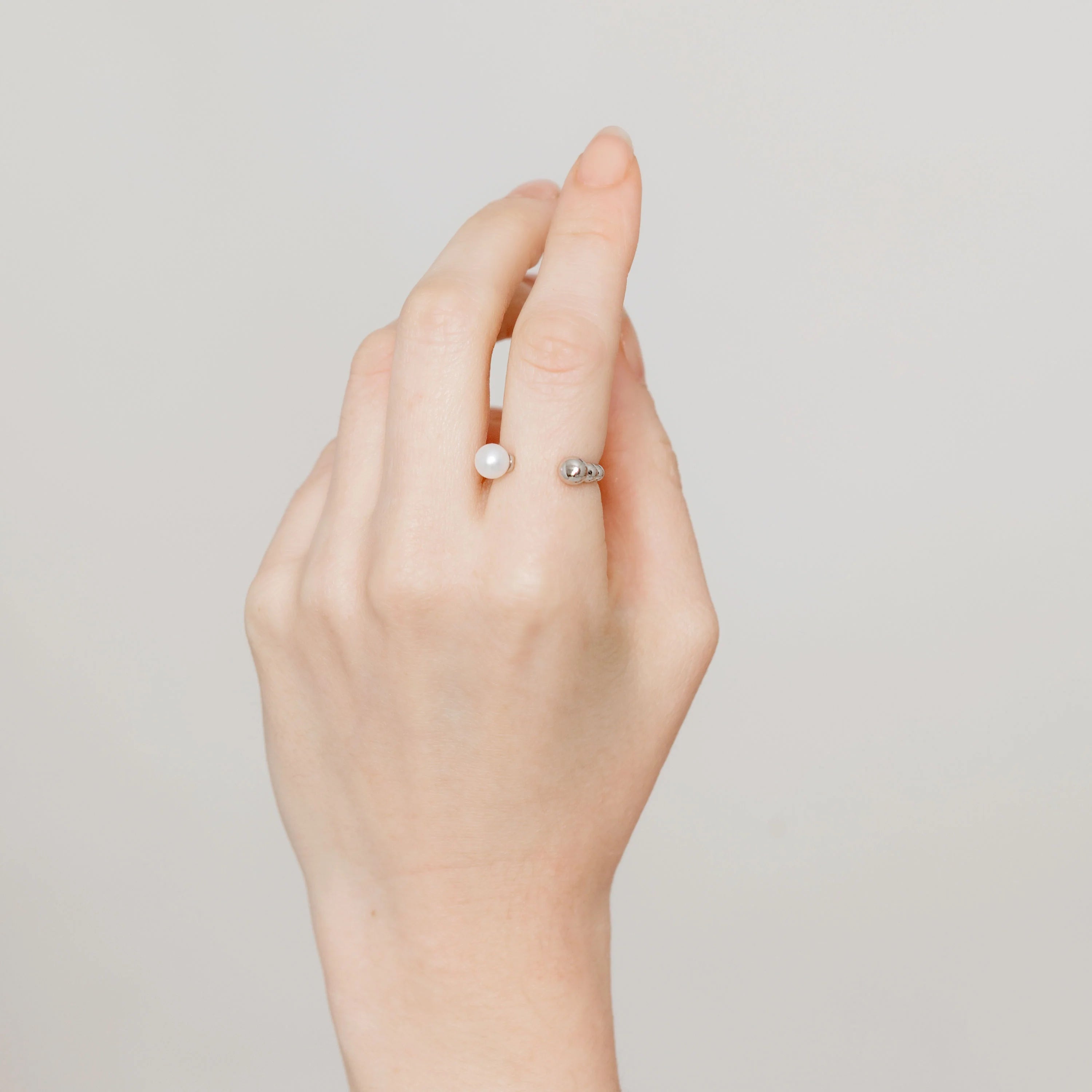 bubble-rg-01 silver【RING-034】