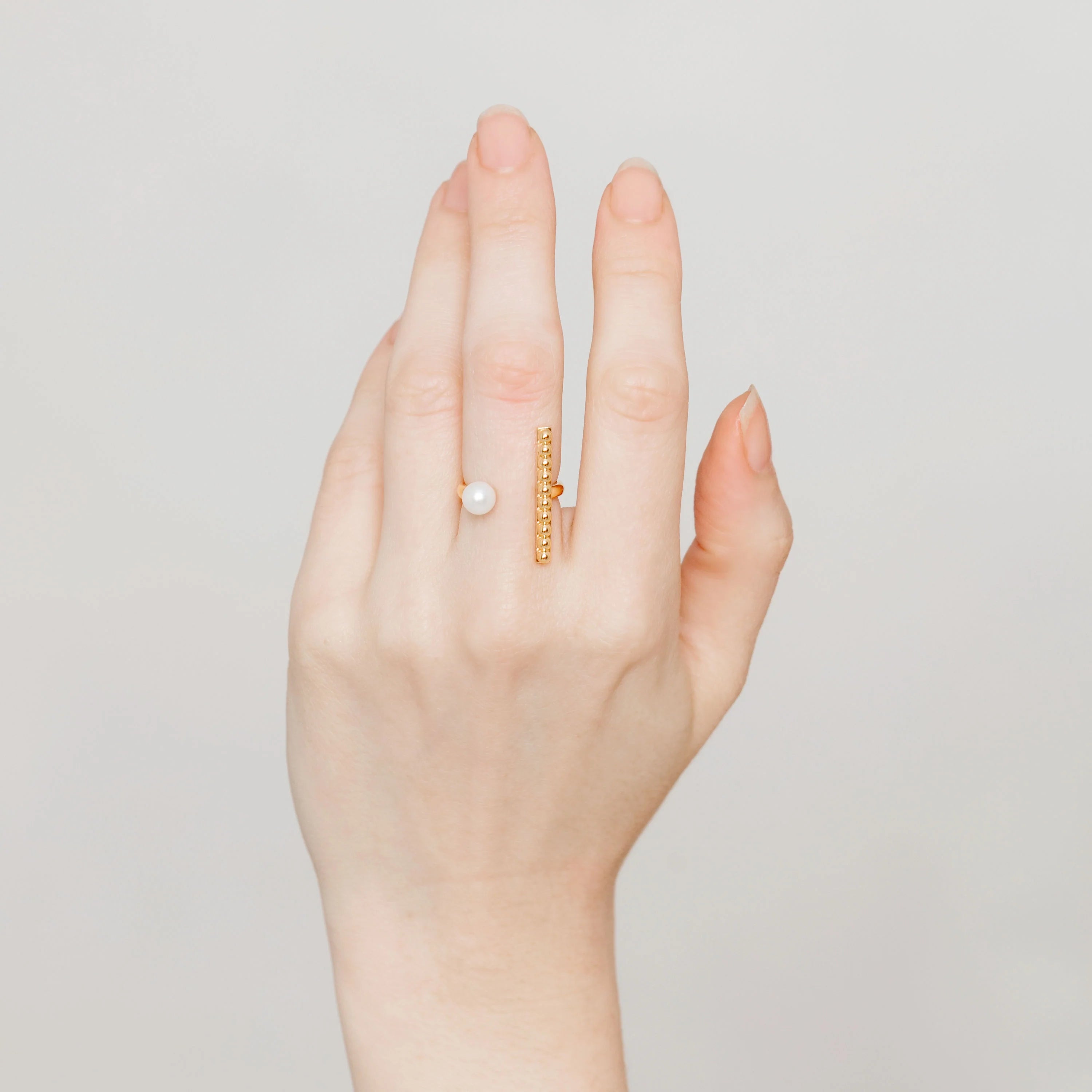 bubble-rg-02 gold 【RING-035-GD】