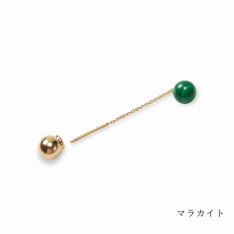 【dot】アメリカンピアス＆ボールキャッチ gold