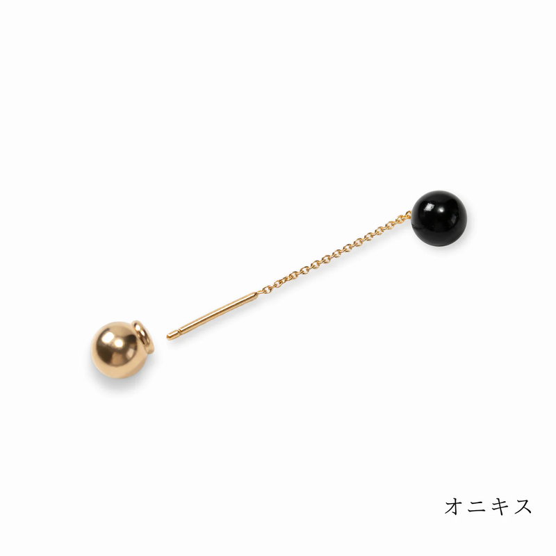 【dot】アメリカンピアス＆ボールキャッチ gold