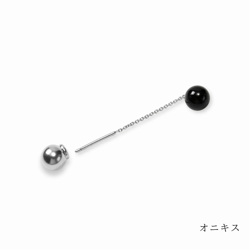 【dot】アメリカンピアス＆ボールキャッチ silver