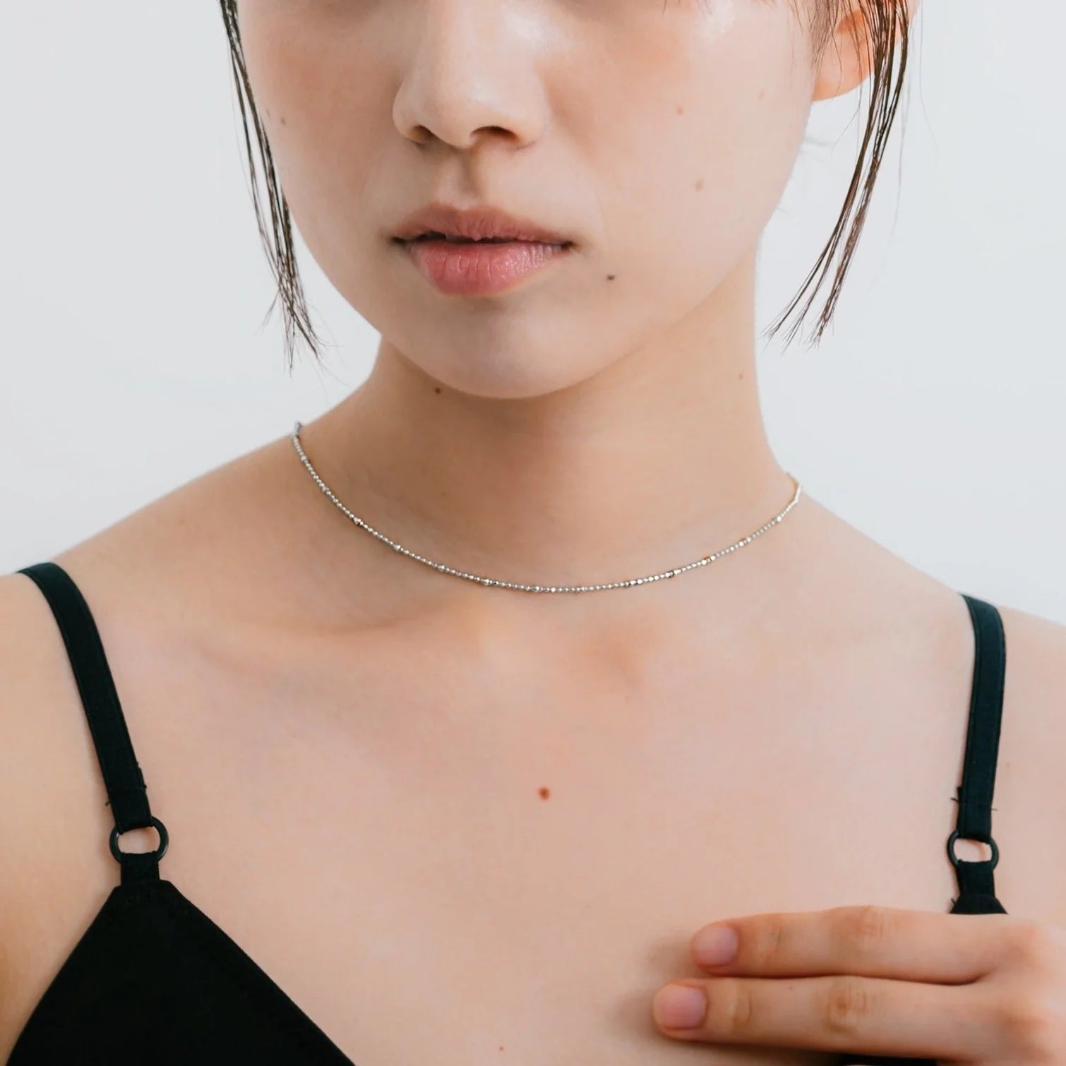 CHcollection-nc-06 silver【Neck-029】