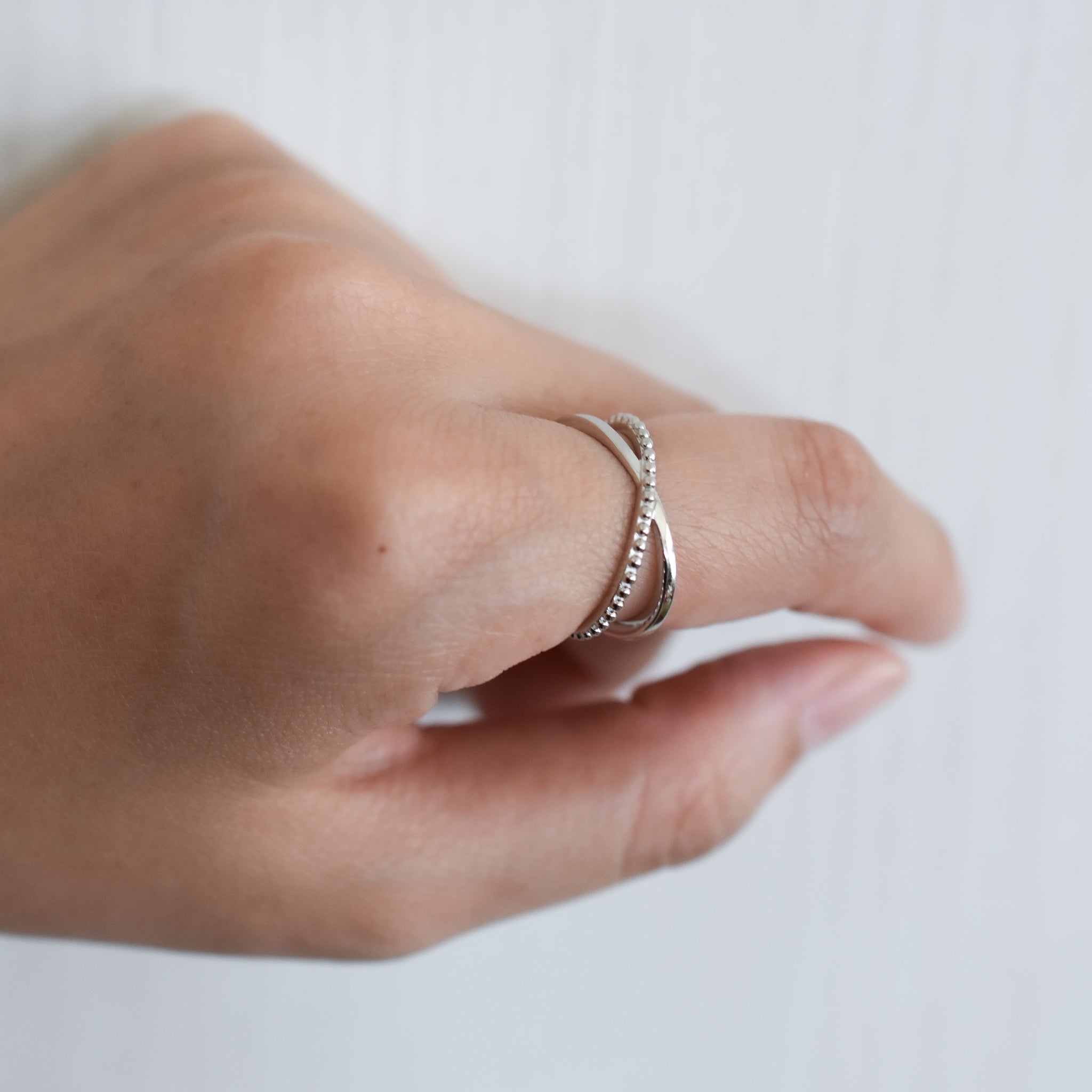 dressing-2 silver【RING-025】