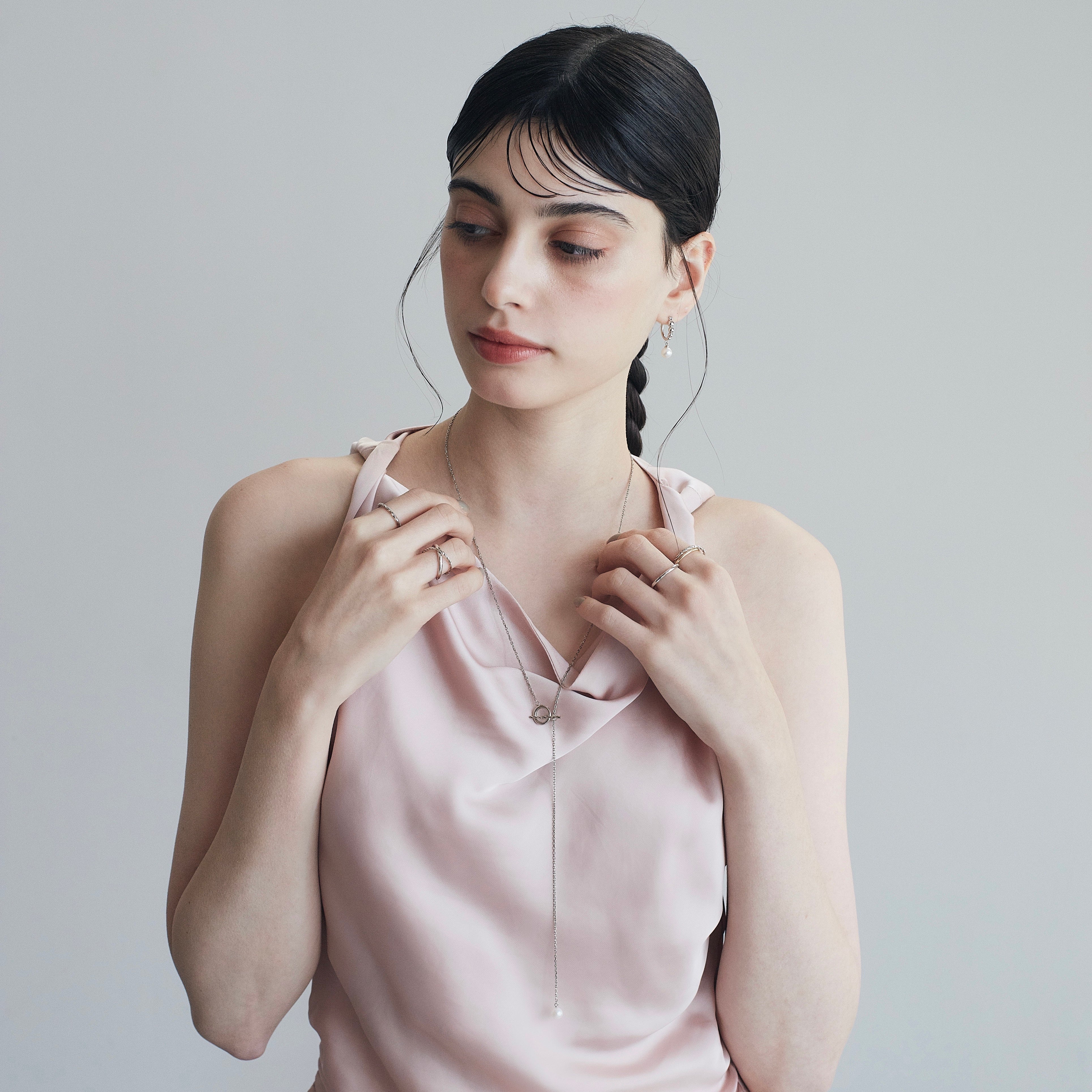 twist-nc-01 silver 【Neck-016-SV】