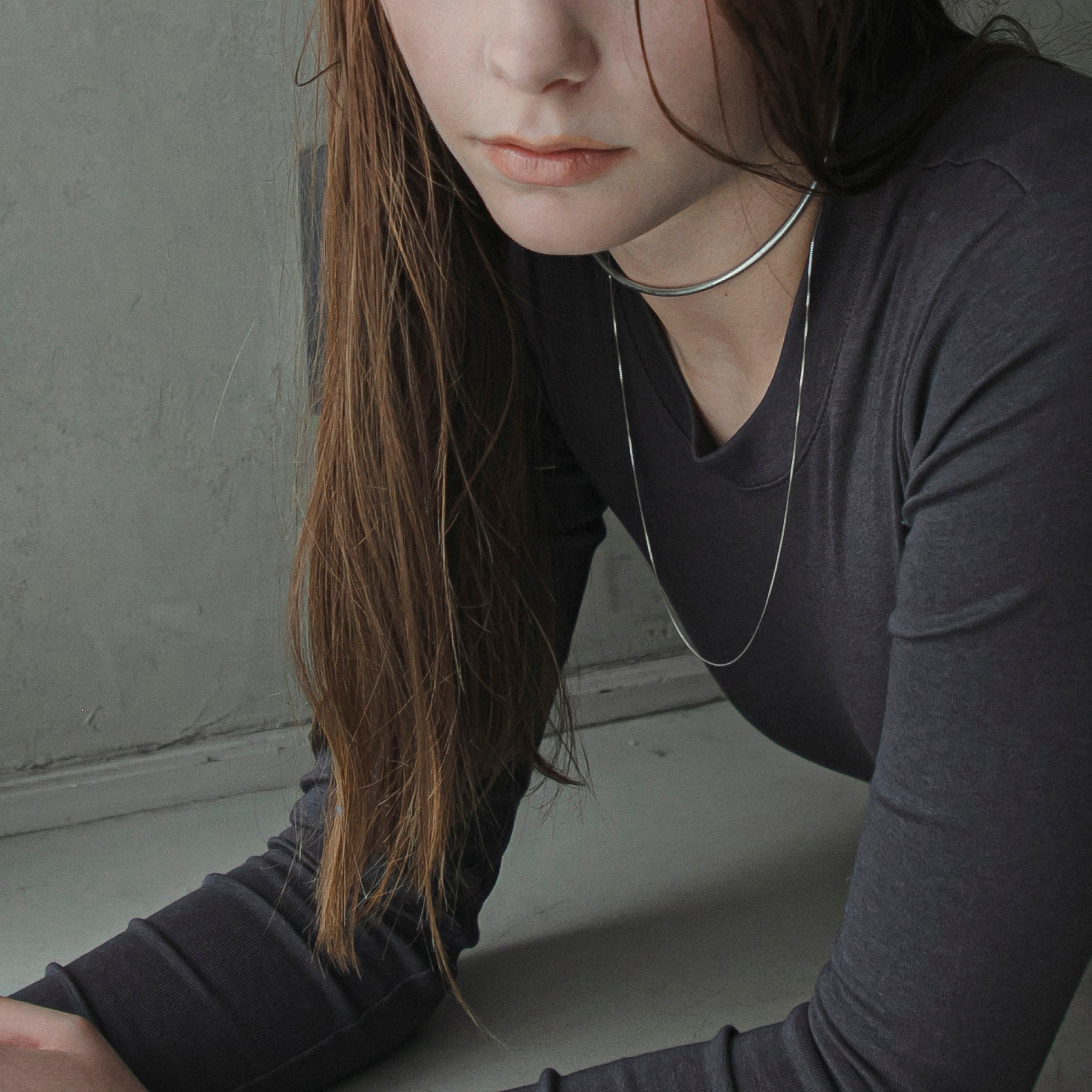 【anchor】チェーンネックカフ2.5mm silver / Neck-033-SV