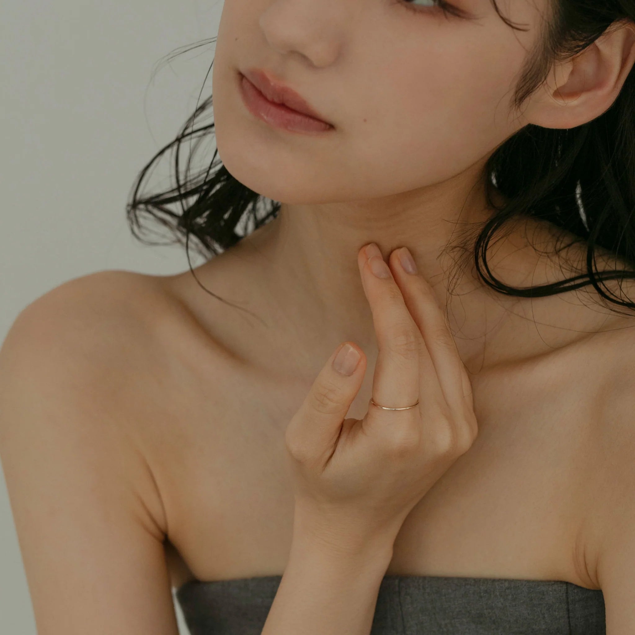 [K10]【true】ゴールドラインリング1.1㎜ / H-KR-02