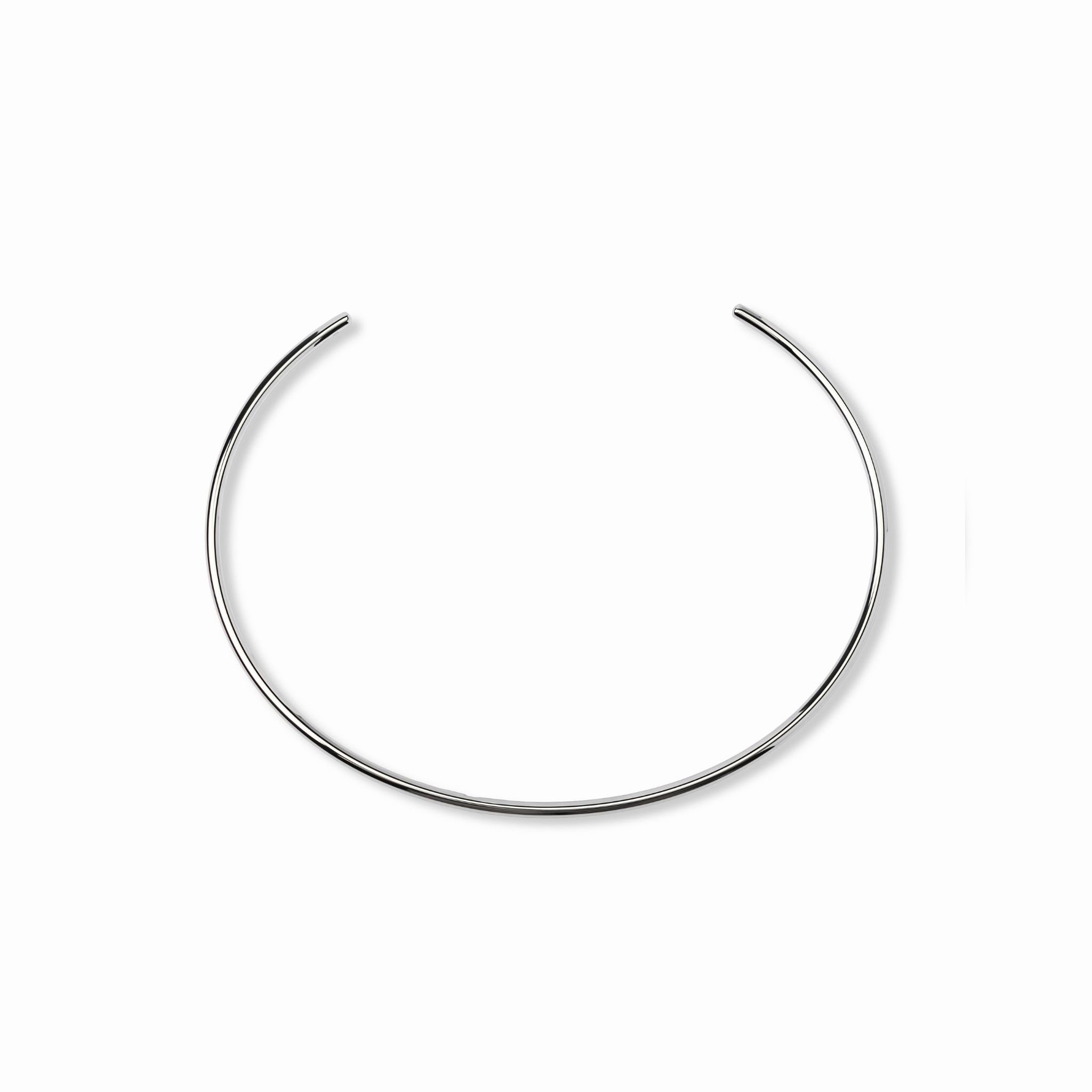 【anchor】スムースネックカフ3.0mm silver / Neck-031-SV