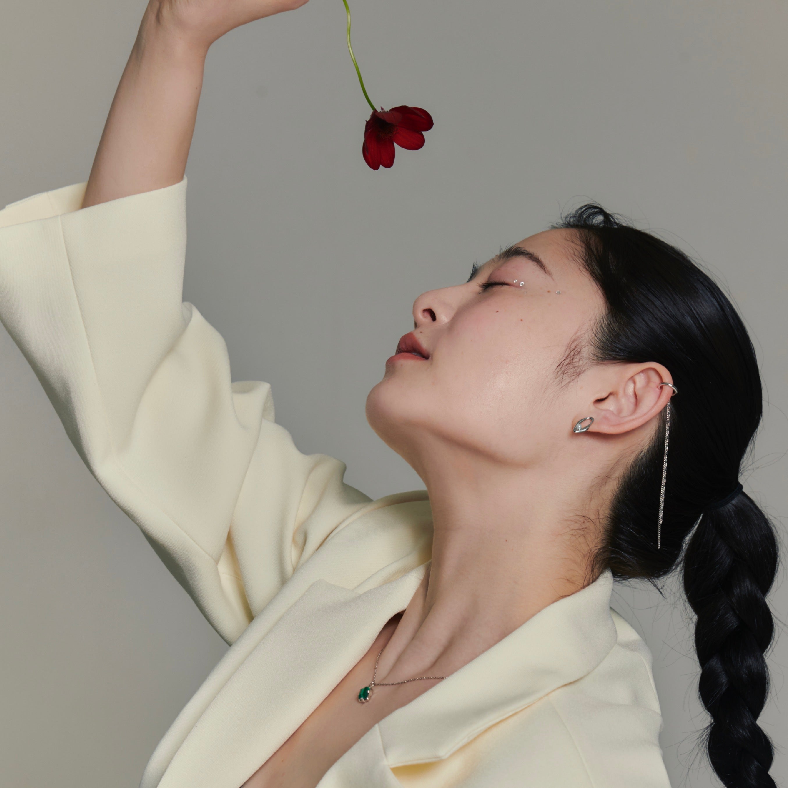 link-ec-3 silver 【Cuff-029】