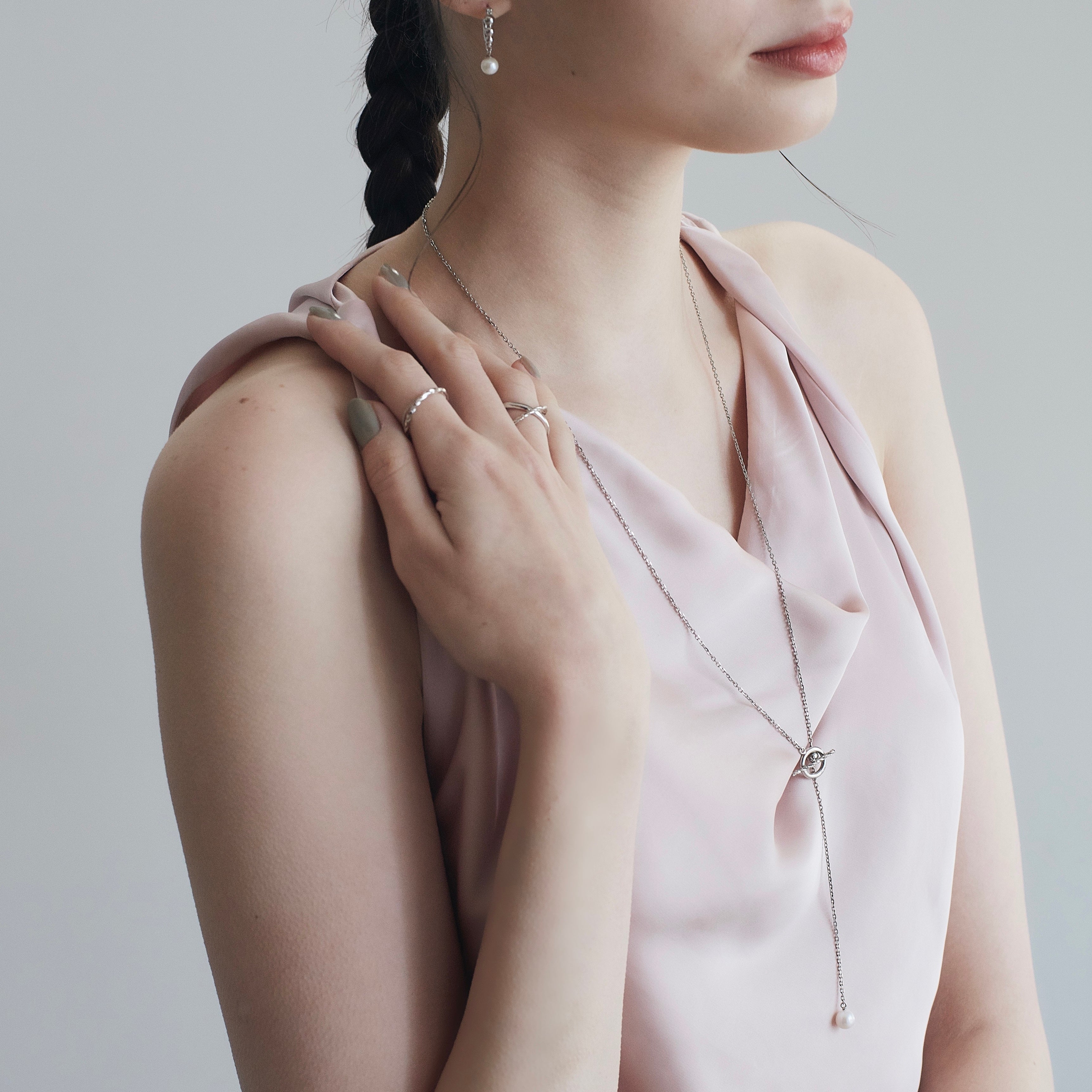 twist-nc-01 silver 【Neck-016-SV】