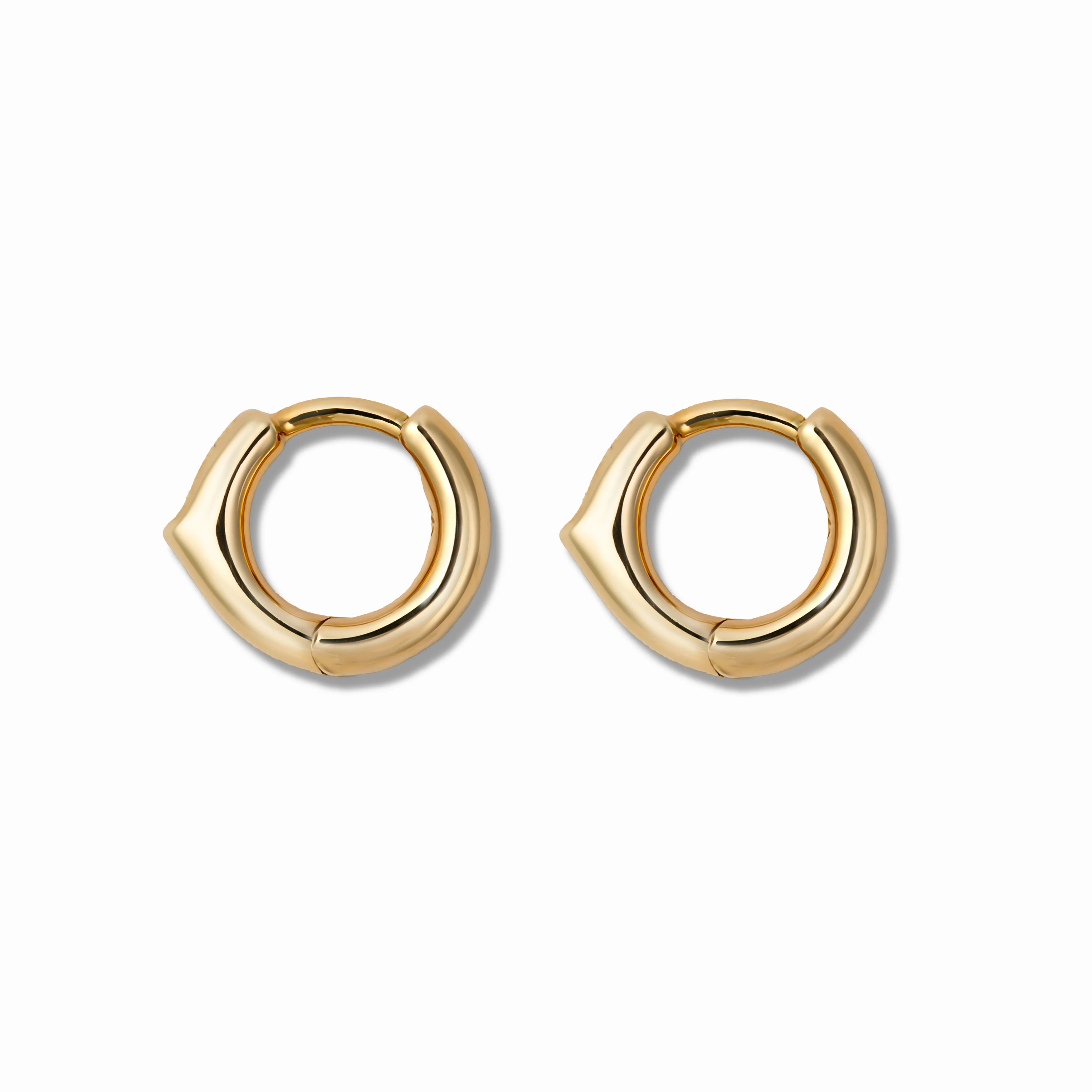 【hawfinch】クチバシSSミニマムサイズフープピアス gold(EP-042-GD)