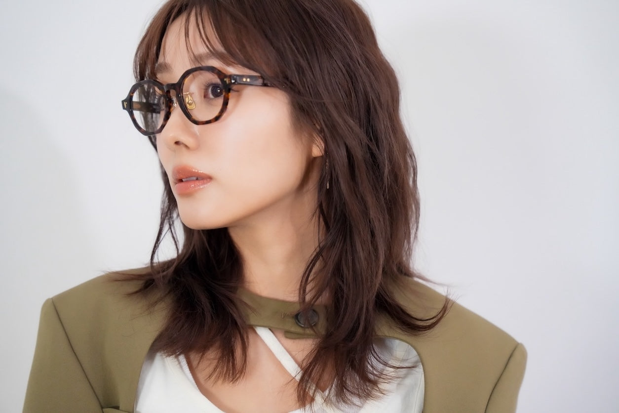 前田希美×Re:See link/Demi Brown クリアレンズ