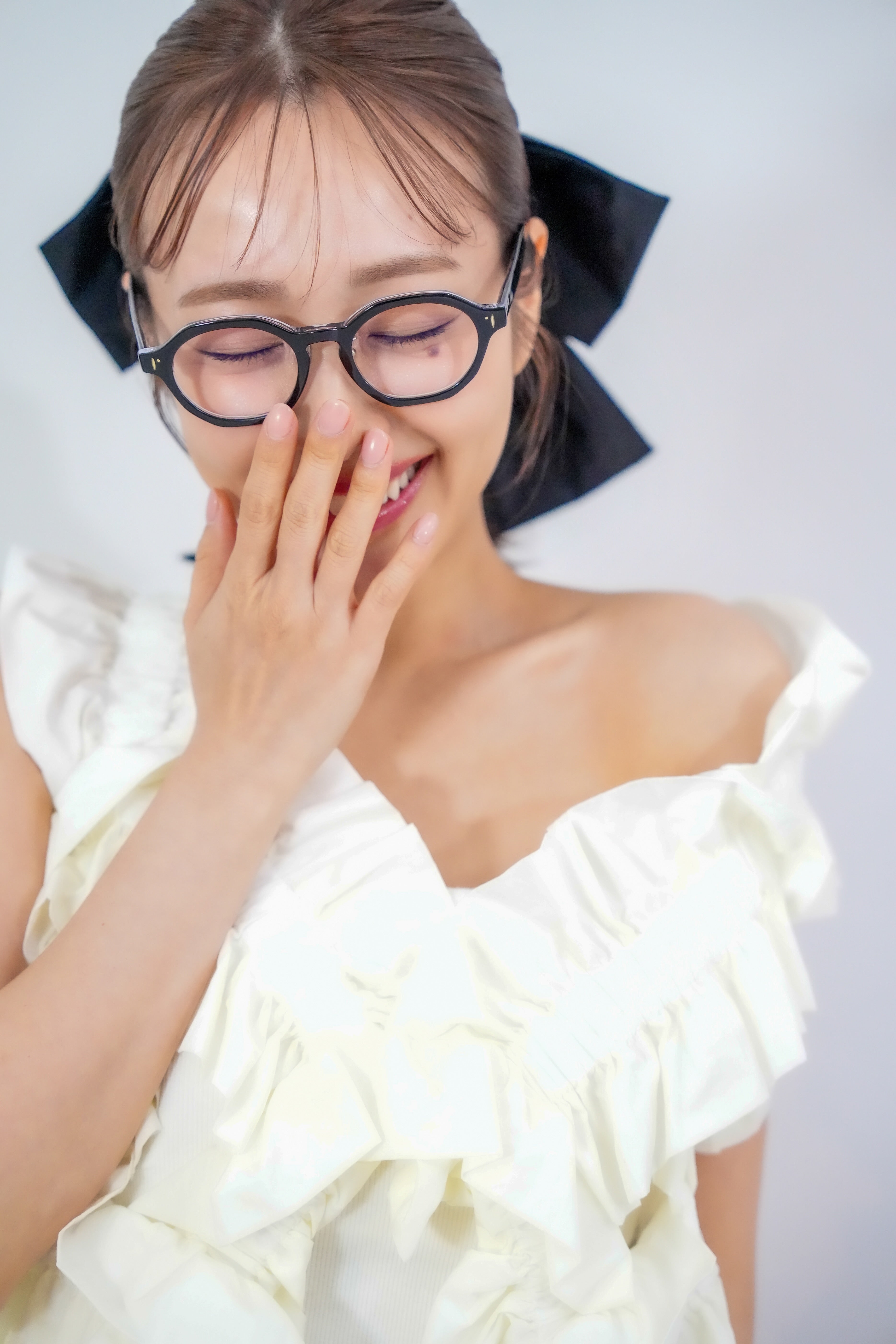 前田希美×Re:see  link/Black クリアレンズ