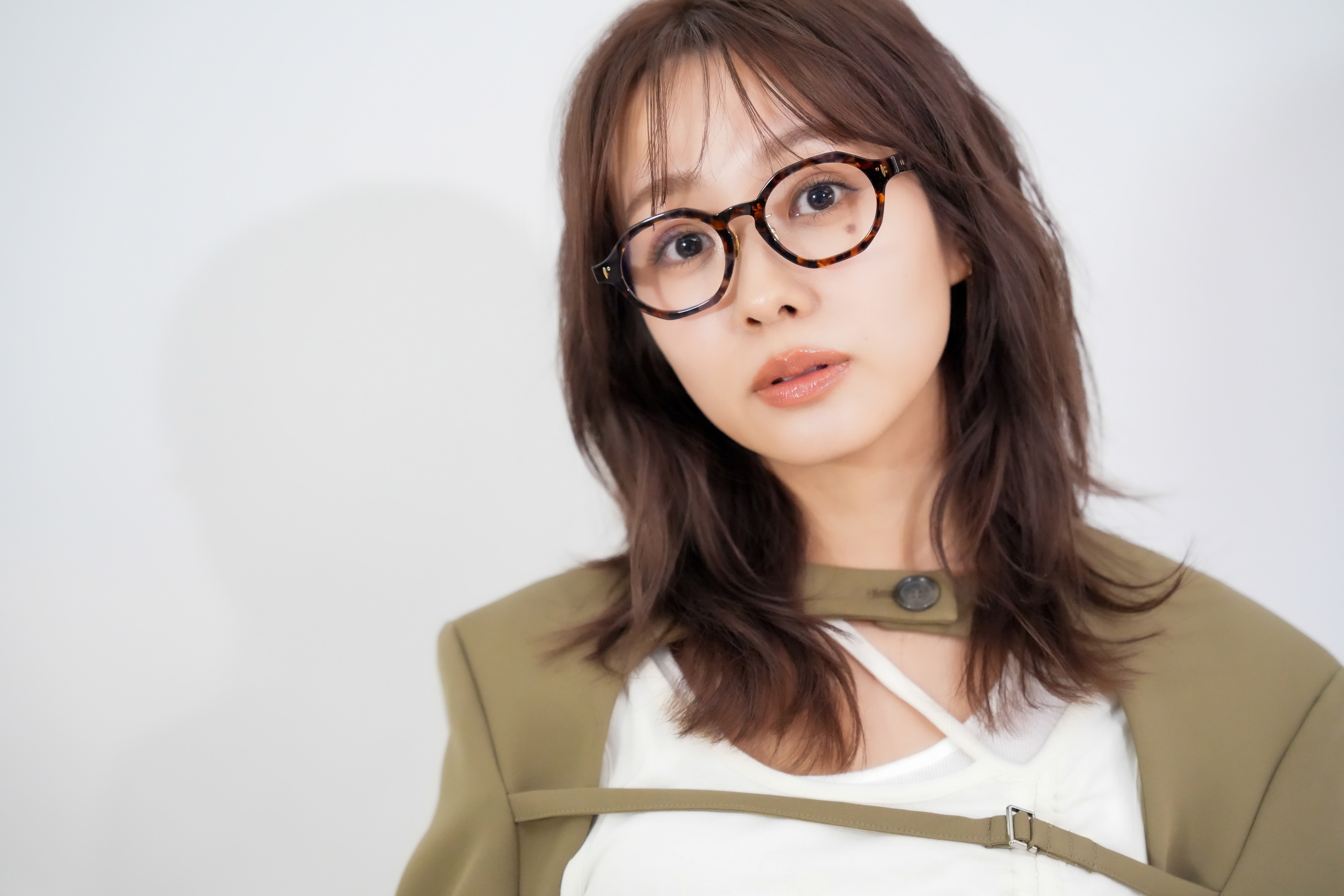 前田希美×Re:see  link / Demi Brown クリアレンズ