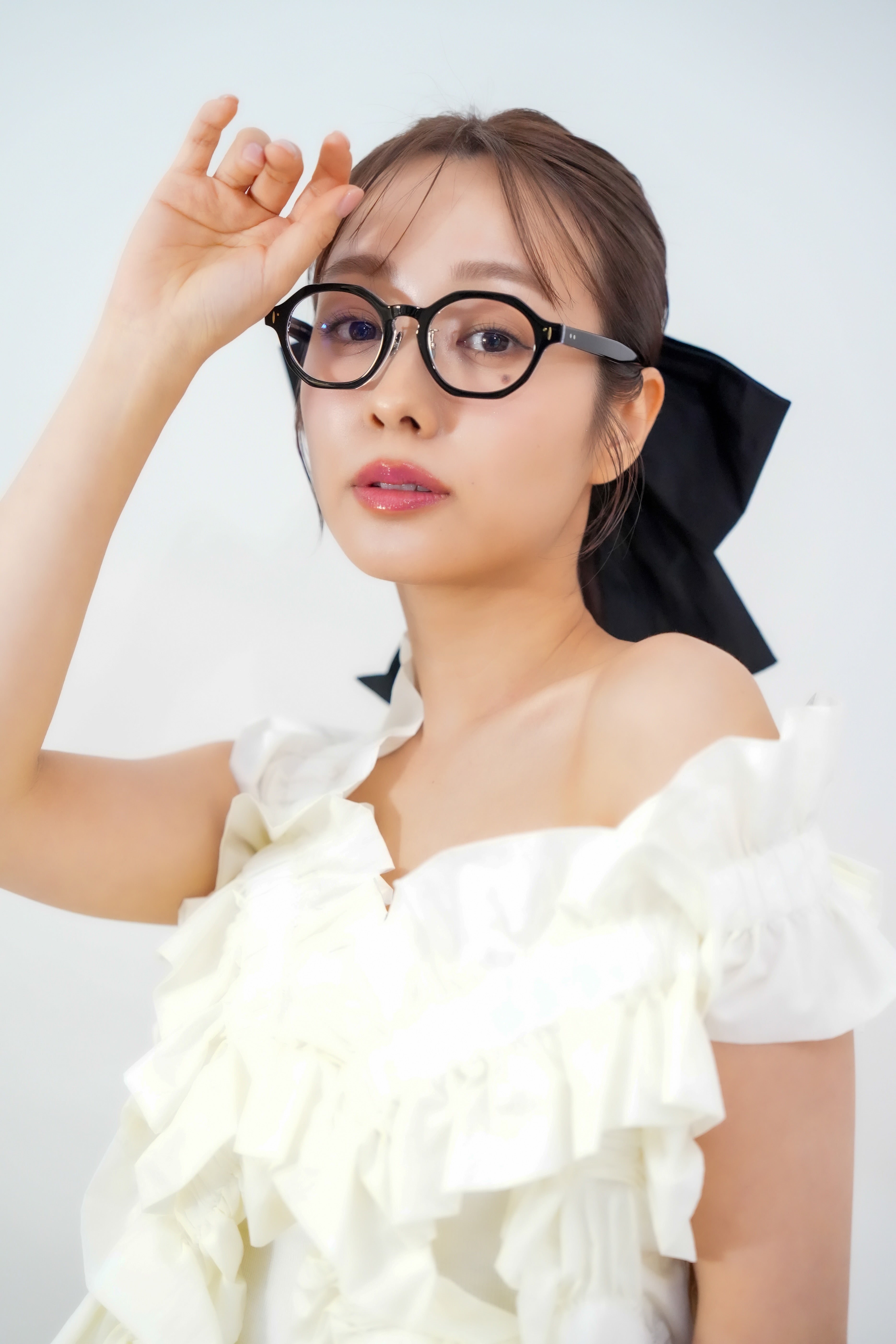 前田希美×Re:see  link/Black クリアレンズ