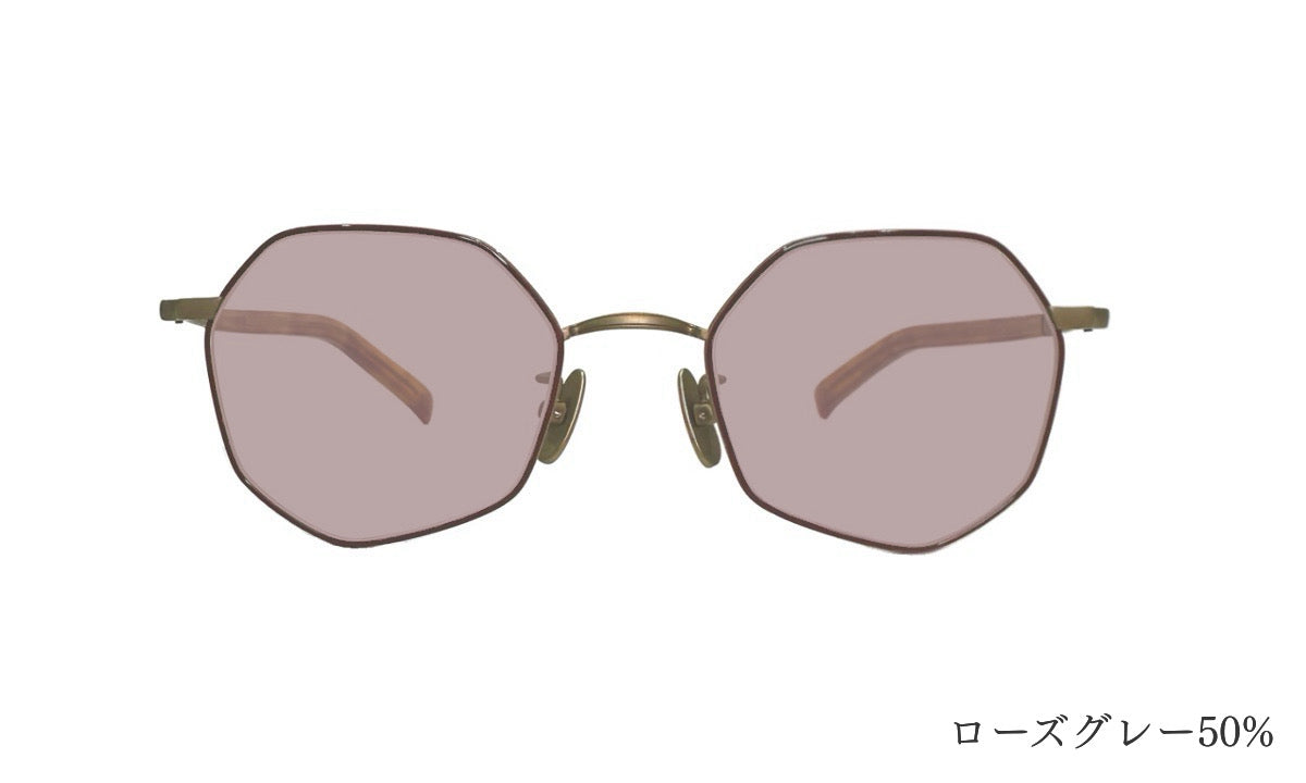 laxer/Mocha&Mattegold 50%カラーレンズ