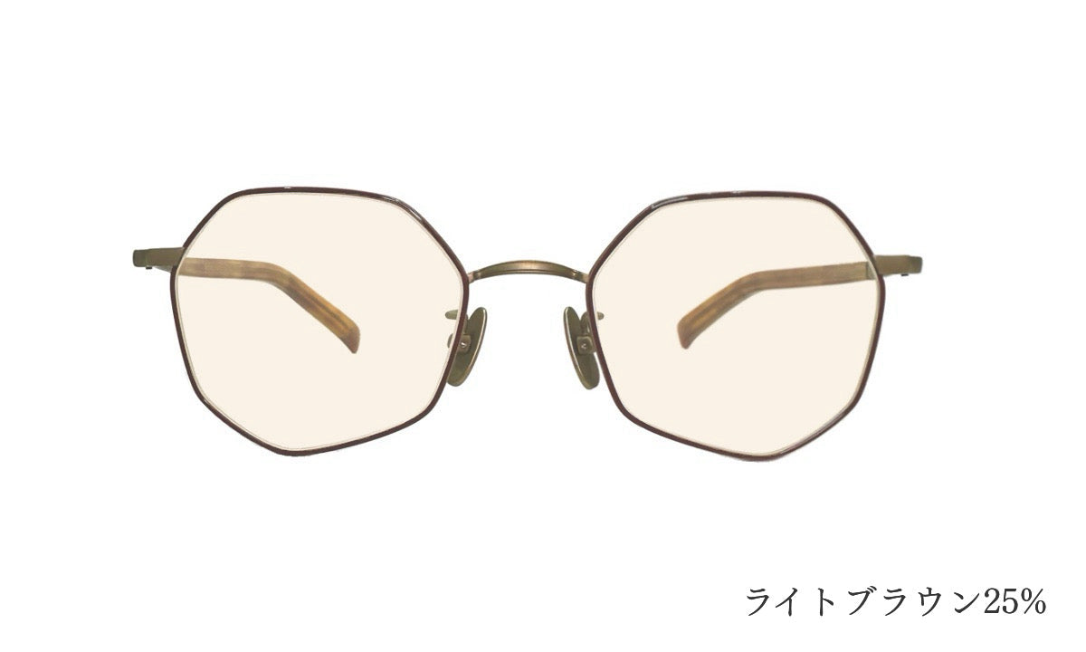 laxer/Mocha&Mattegold ライトカラーレンズ