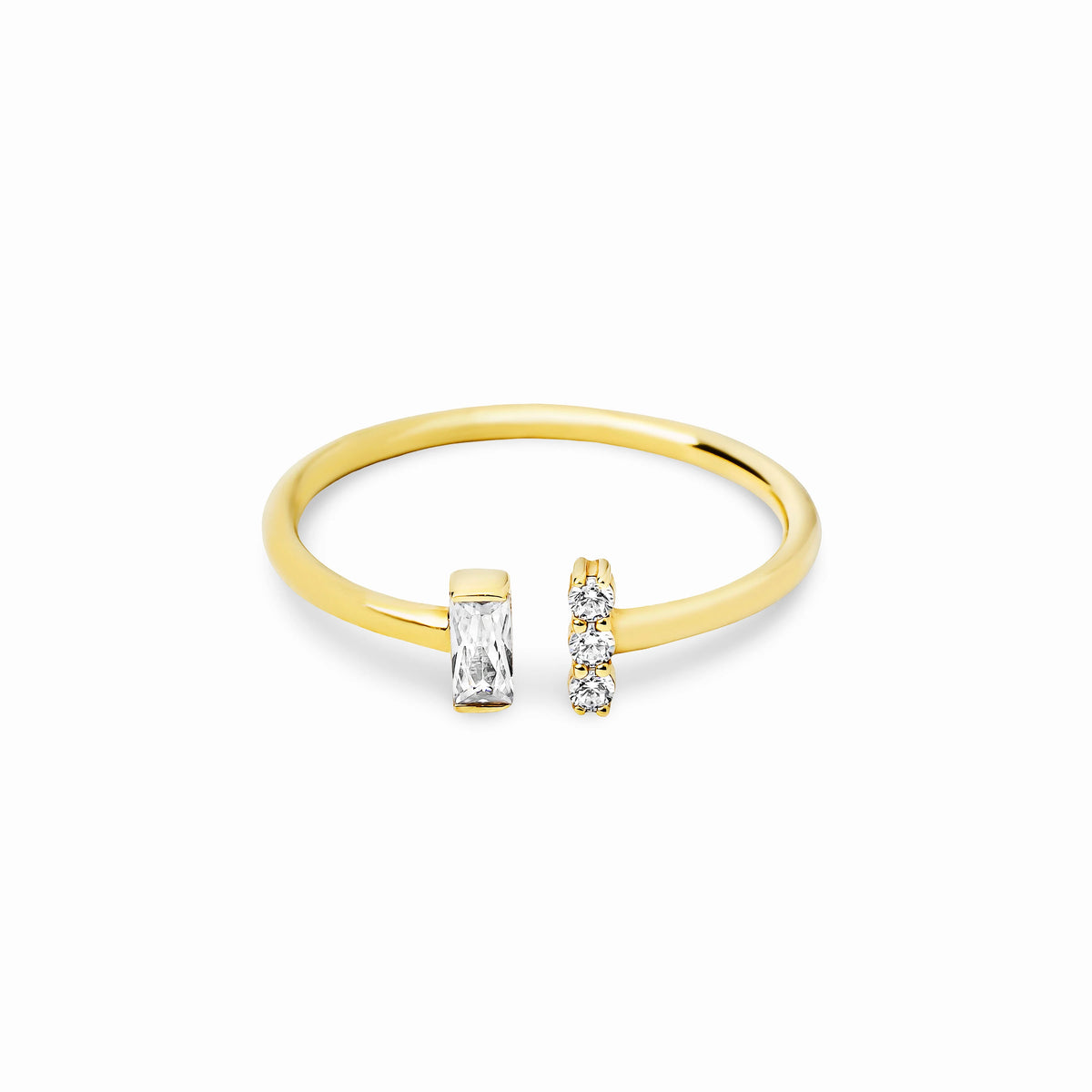 【bonbon】プチエイチリング gold【 RING-040-GD】