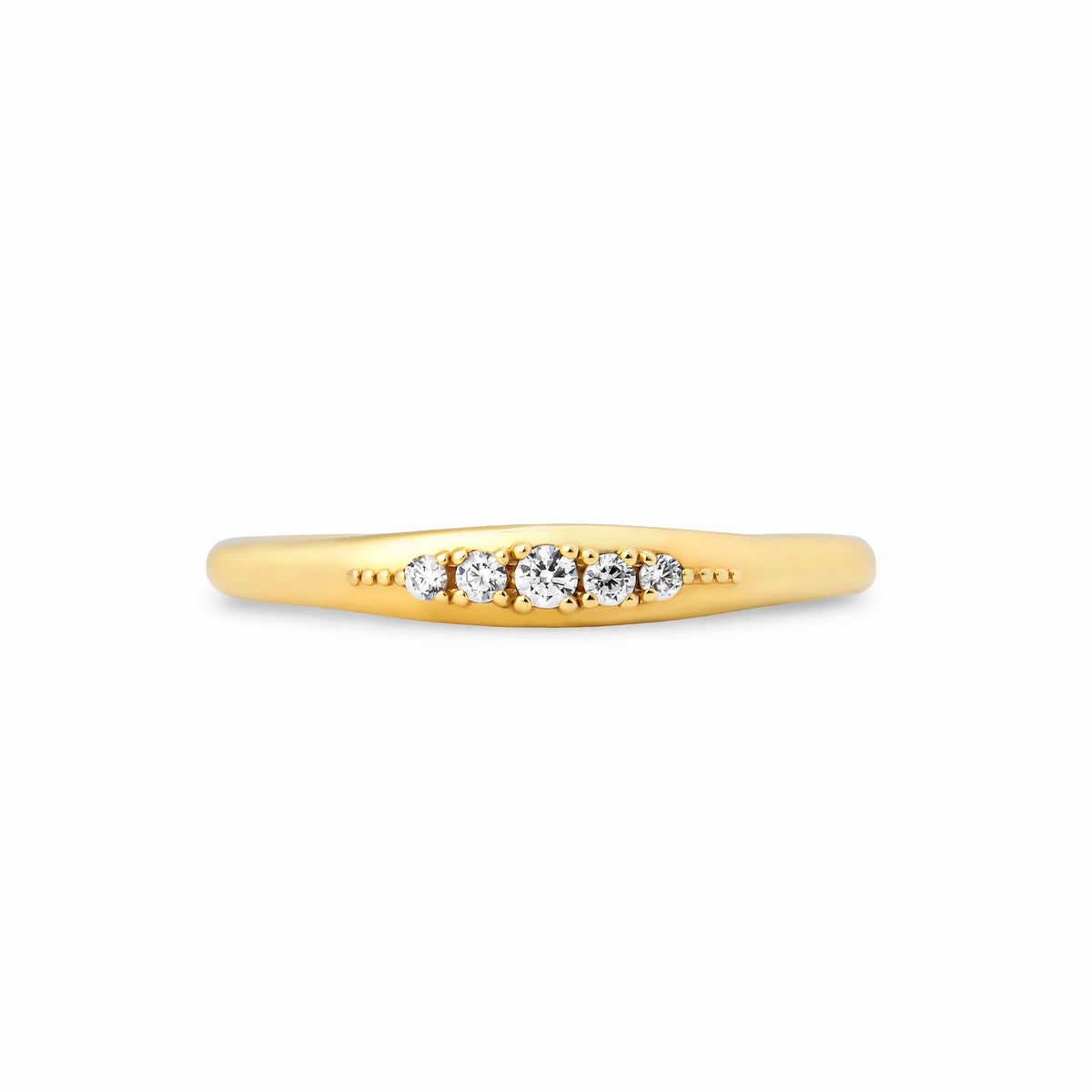 【bonbon】スターダストリング gold【 RING-044-GD】